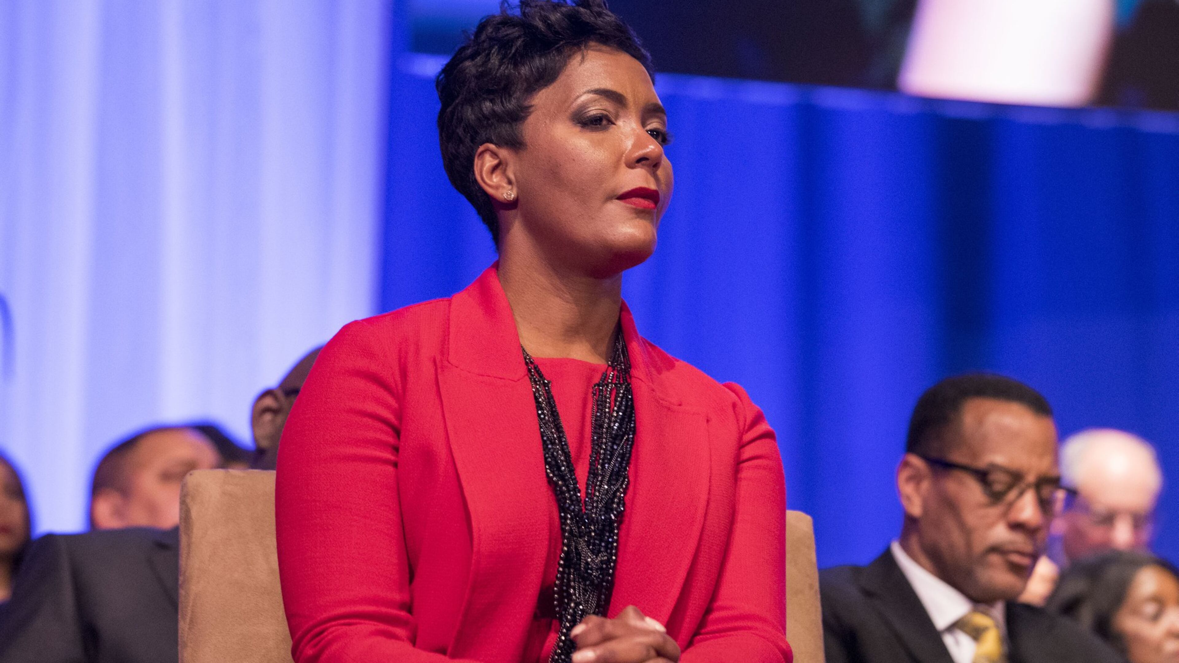 Atlanta mayor Keisha Lance Bottoms promised to turn deeds to school properties over to Atlanta Public Schools. ALYSSA POINTER/ALYSSA.POINTER@AJC.COM
