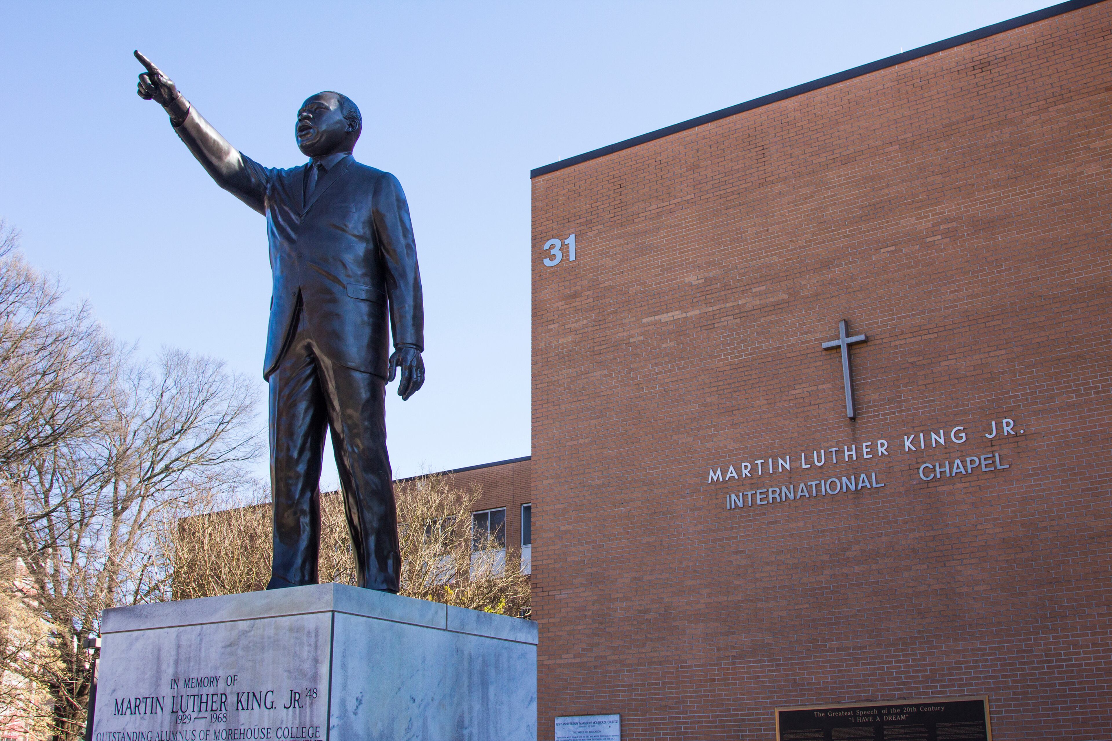 Morehouse College was fertile ground for the young Martin Luther King Jr., who entered the College as an early-admission student in 1944 at the age of 15. (REANN HUBER/REANN.HUBER@AJC.COM)