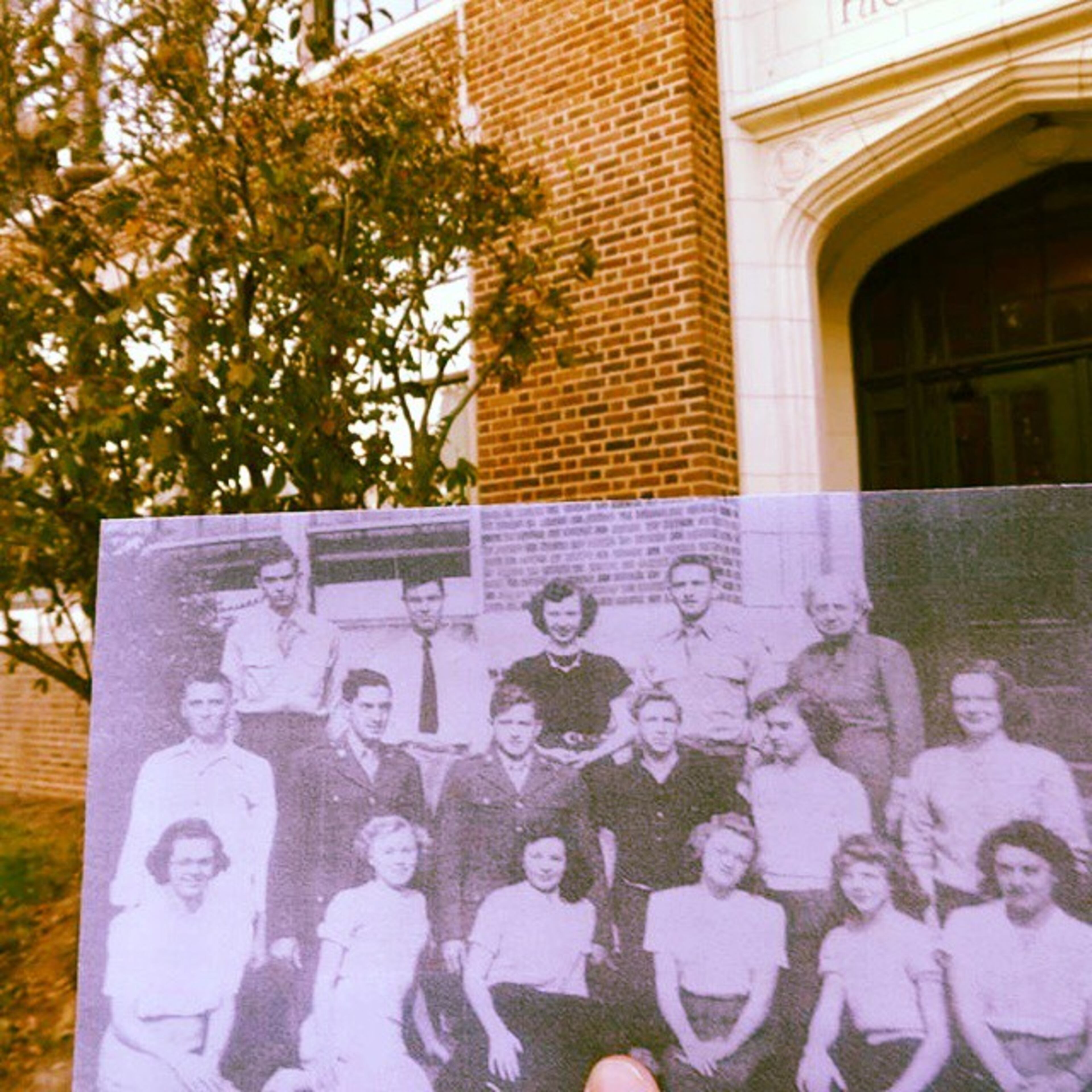 An image taken from an old Bass High School (now Bass Lofts) yearbook in Little Five Points. Credit: Christopher Moloney. Used with permission. See more on his FILMography blog and his Instagram page.