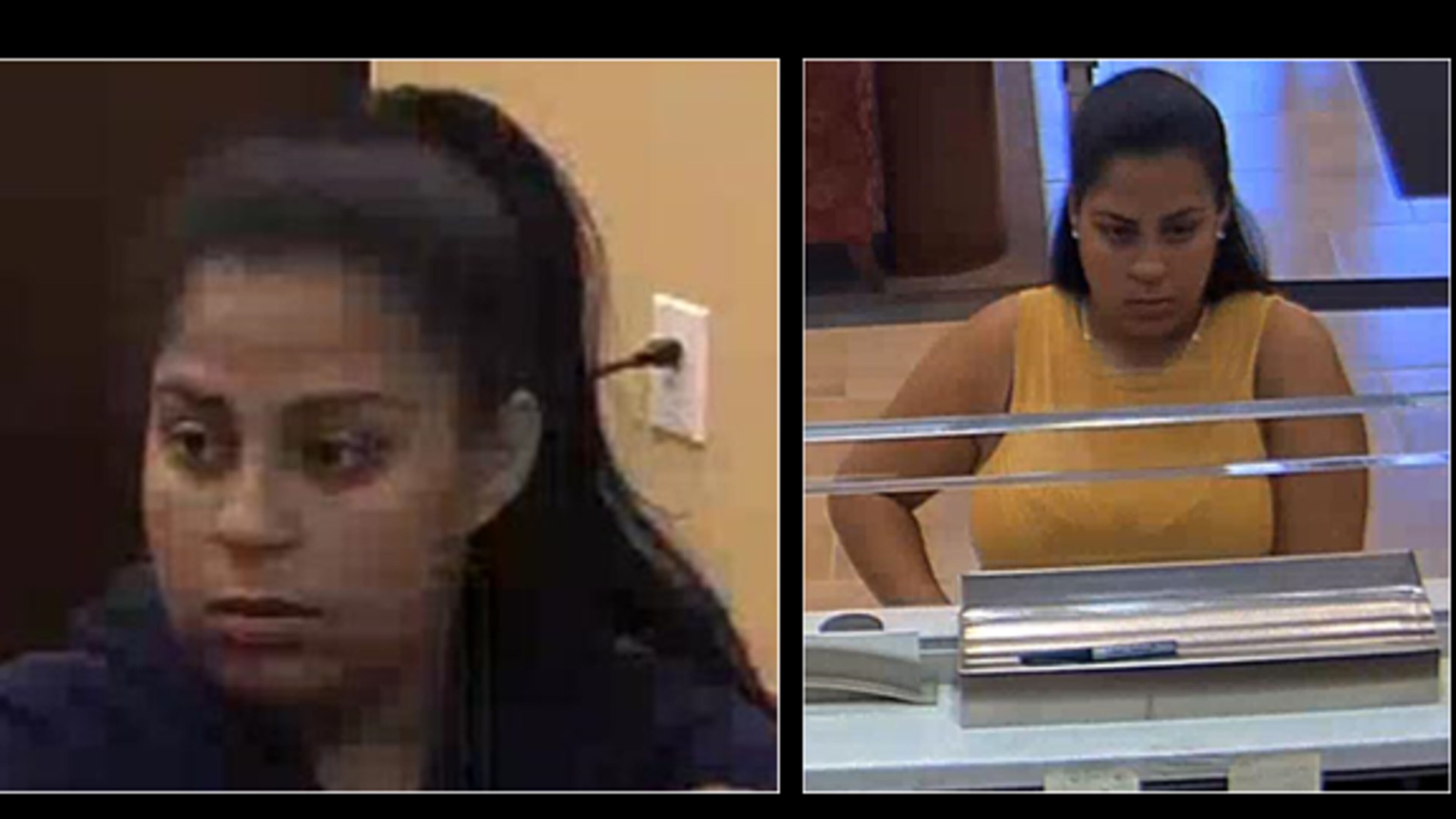 Gwinnett County police are searching for a woman who made $7,200 in fraudulent withdrawals at Wells Fargo.