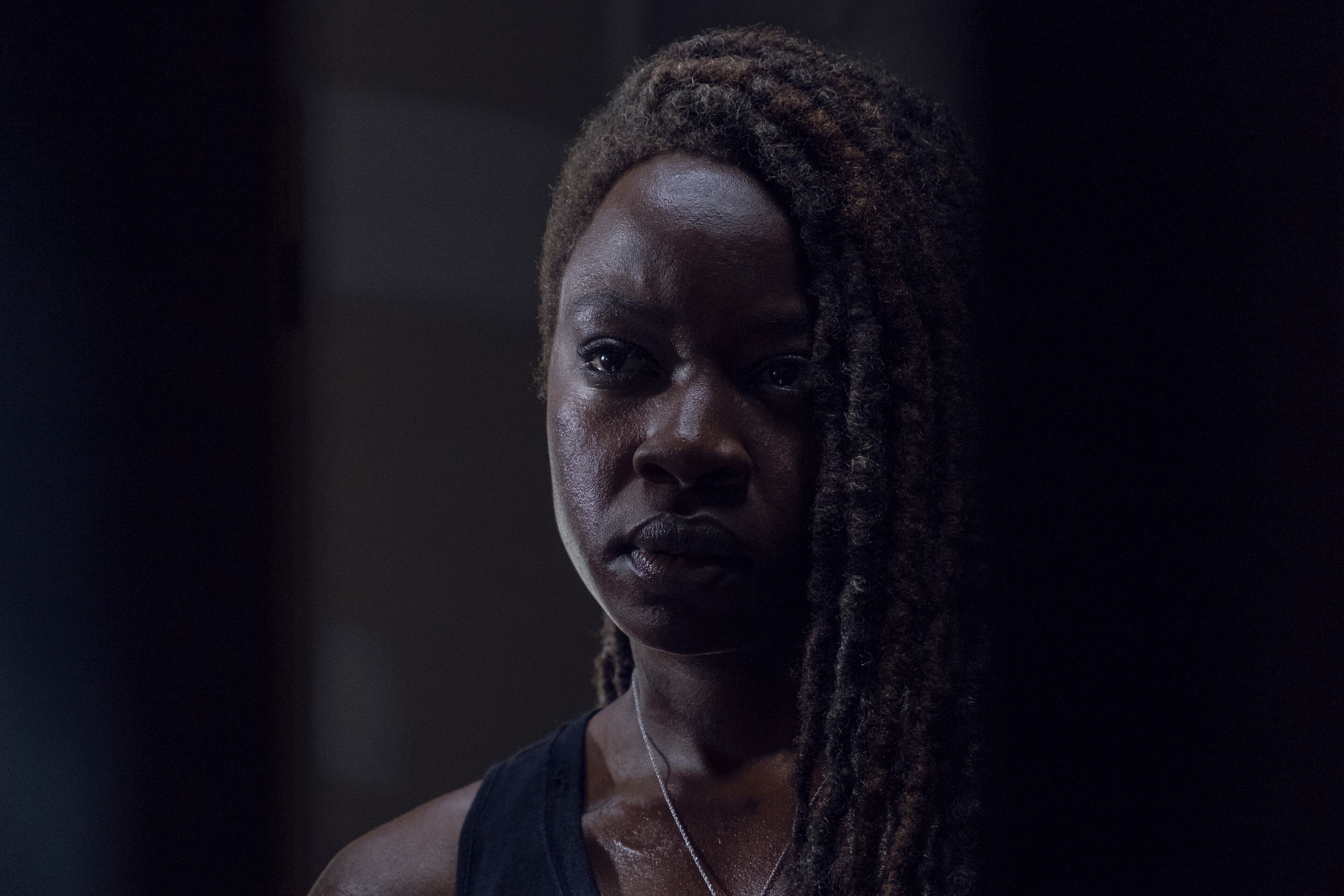Danai Gurira as Michonne - The Walking Dead _ Season 9, Episode 12 - Photo Credit: Gene Page/AMC