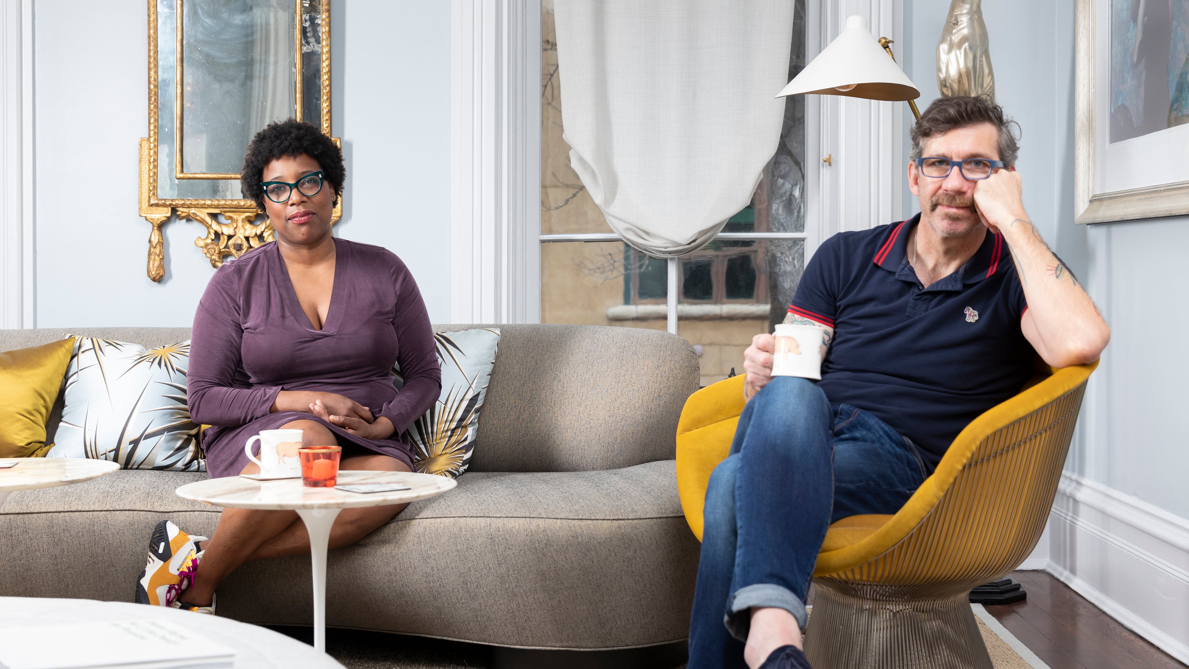 The team behind The Grey, executive chef Mashama Bailey and her business partner John O. Morisano, spent about six weeks living in Paris several years ago. (Courtesy of Adam Kuehl)