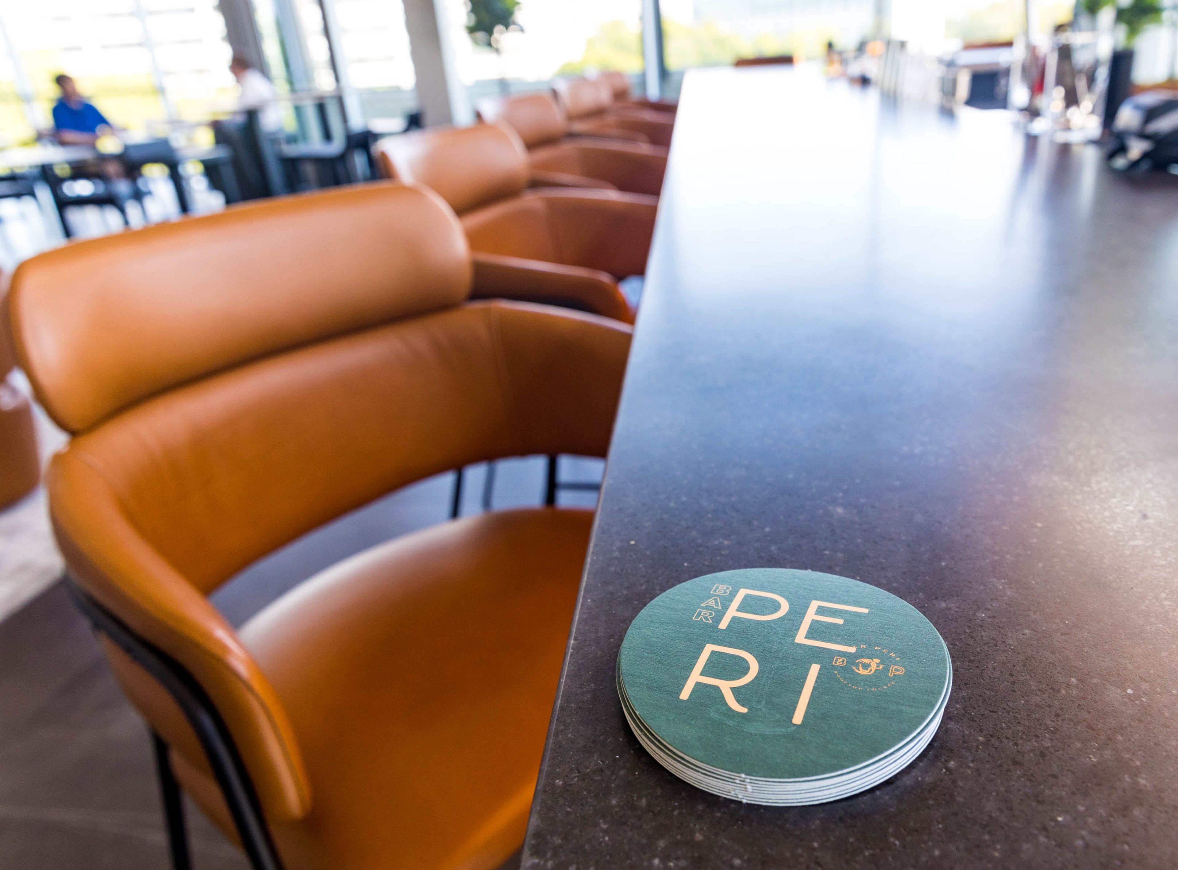 Bar Peri opens in early October 2021 in Dunwoody on the roof top at AC Hotel Atlanta Perimeter with several signature cocktails, tapas bites and a view. Photos taken on Tuesday, Sept 28, 2021. (Jenni Girtman for The Atlanta Journal-Constitution)