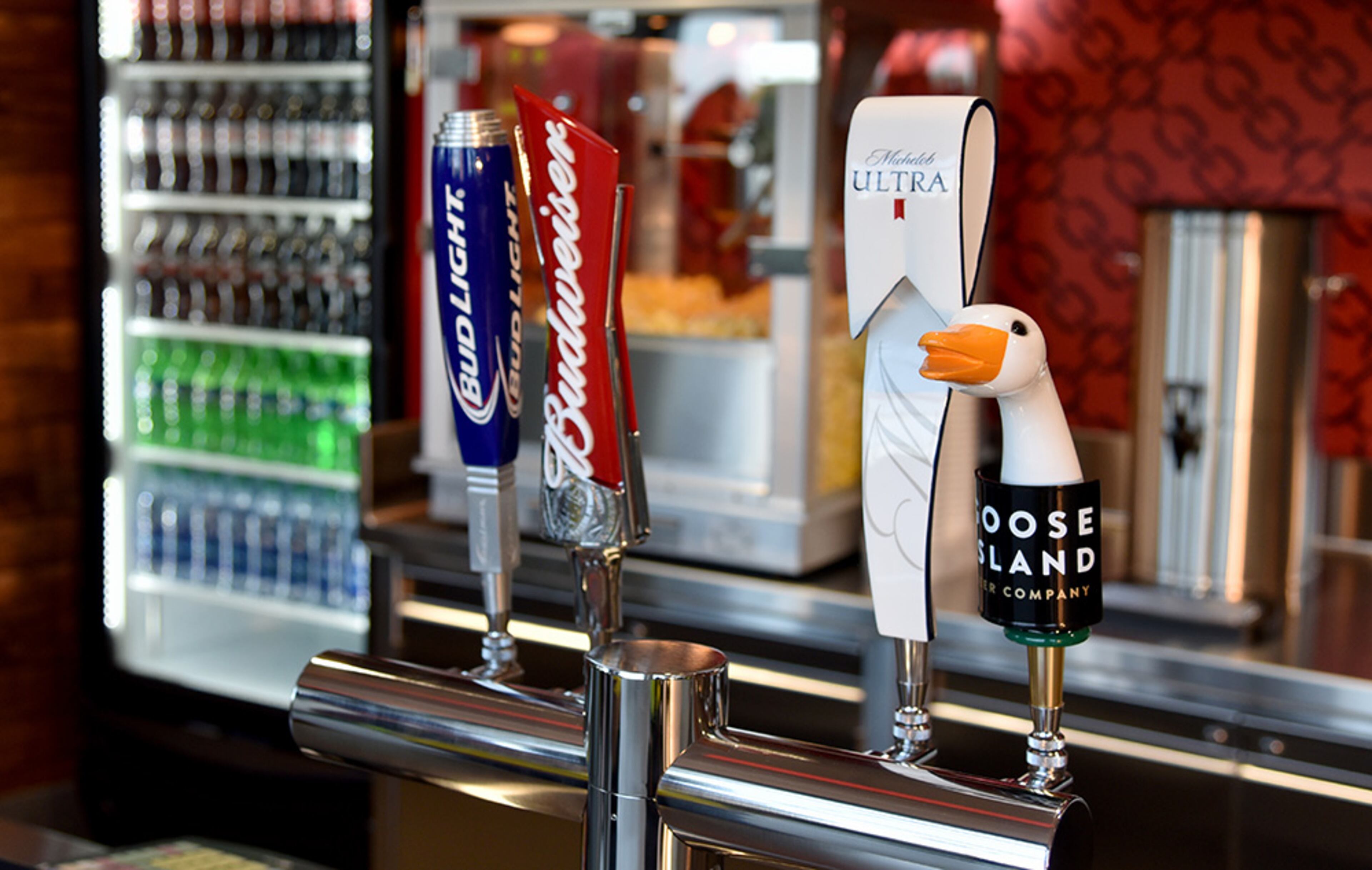 On the Falcons' "fan-first menu," a number of items will be priced at $2: soft drinks (with unlimited free refills at self-serve stations), Dasani bottled water, hot dogs, pretzels and popcorn when Mercedes-Benz Stadium opens in 2017. Twelve-ounce domestic beer will cost $5.