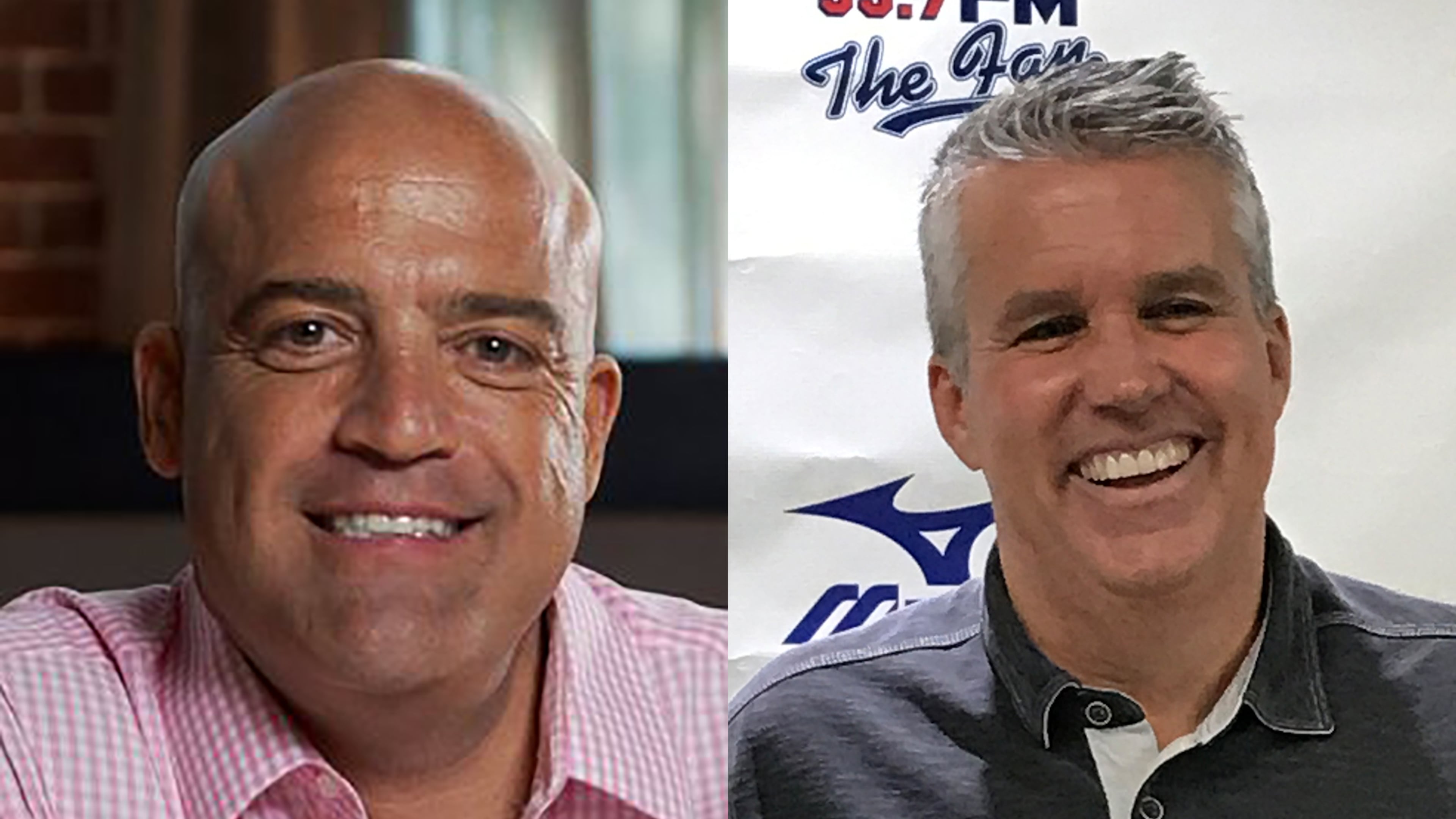 Steak Shapiro and John Kincade, two veteran sports talk show hosts, lost their jobs at 680/The Fan. CR: publicity photos