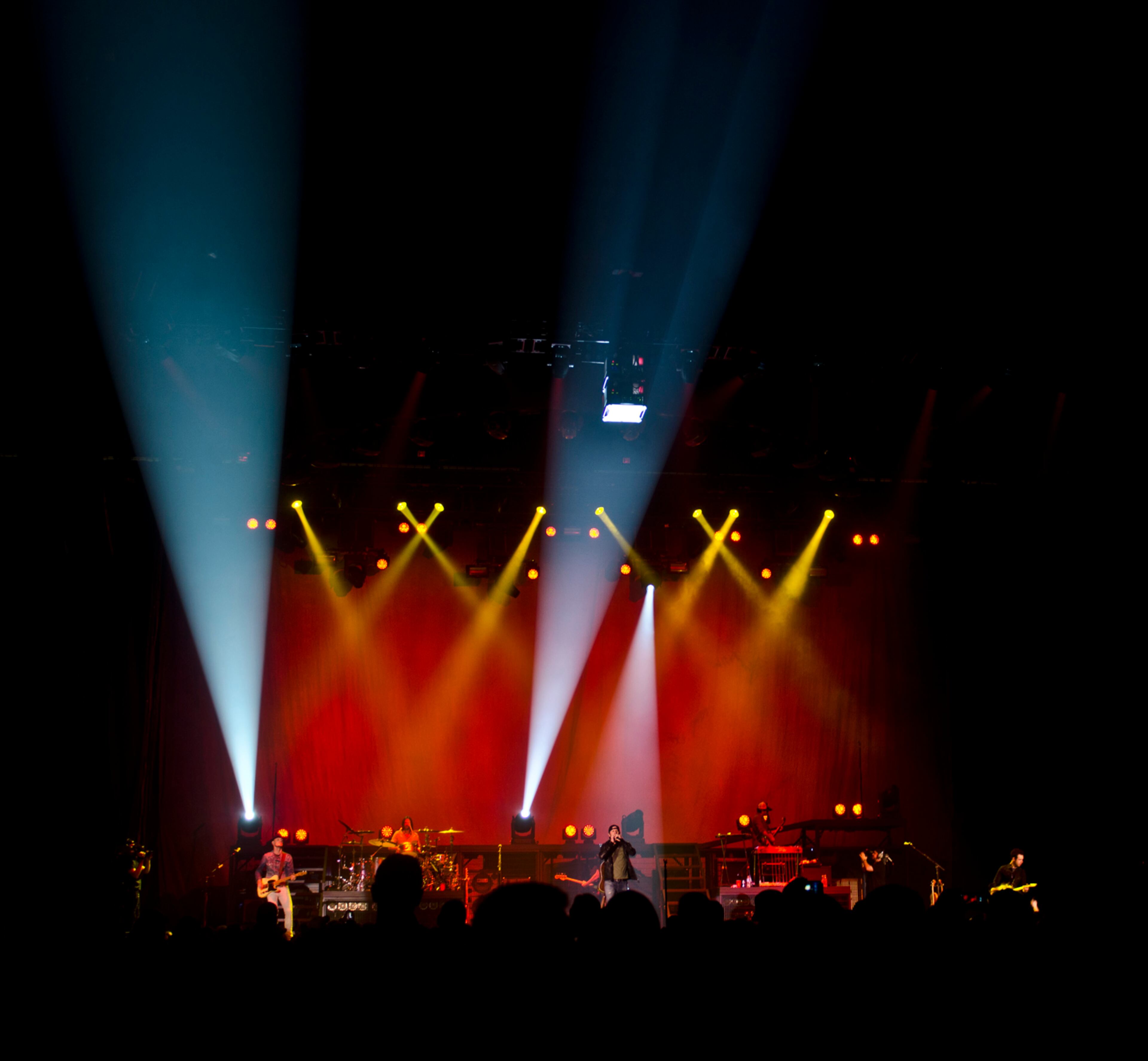 Dierks Bentley had the sold-out crowd singing along to his entire set during the Locked and ReLoaded Tour stop at the Ervin J. Nutter Center on Wright State University's campus in Fairborn, Ohio.