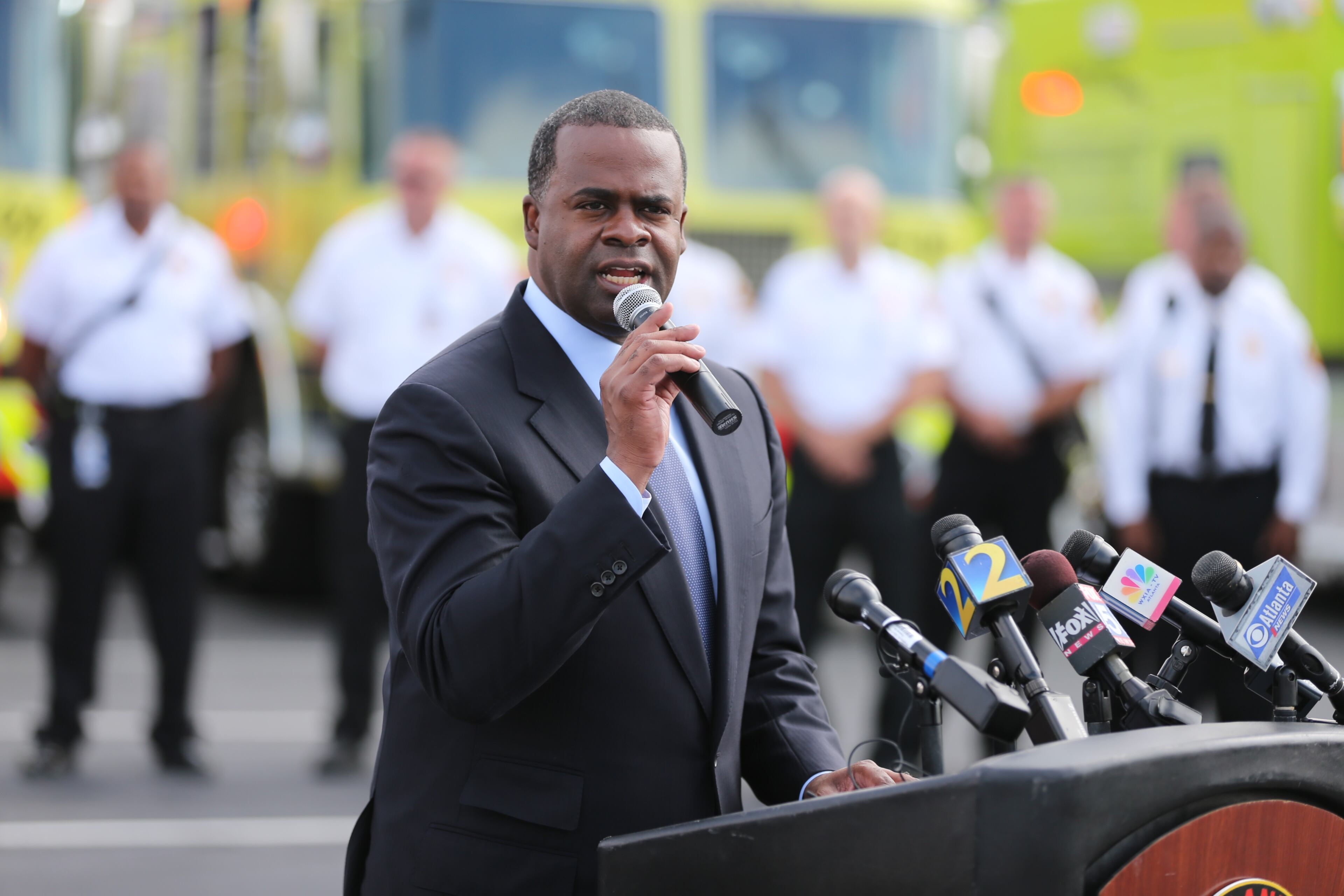 Atlantans' $10 million investment in fire safety was put on display Tuesday. At a ceremony in the Turner Field parking lot, the city and Mayor Kasim Reed showcased some of the equipment that's been purchased in the last year for the Atlanta Fire Rescue Department.