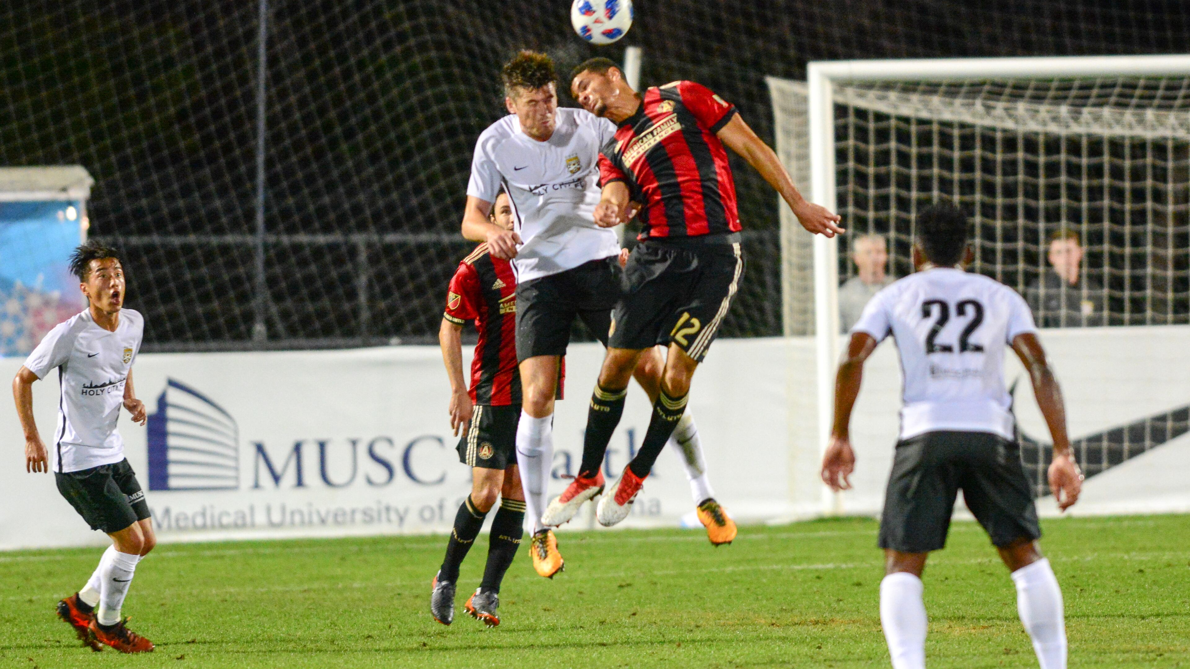 Atlanta United participated in the Carolina Challenge Cup in Charleston on Saturday. (Atlanta United)