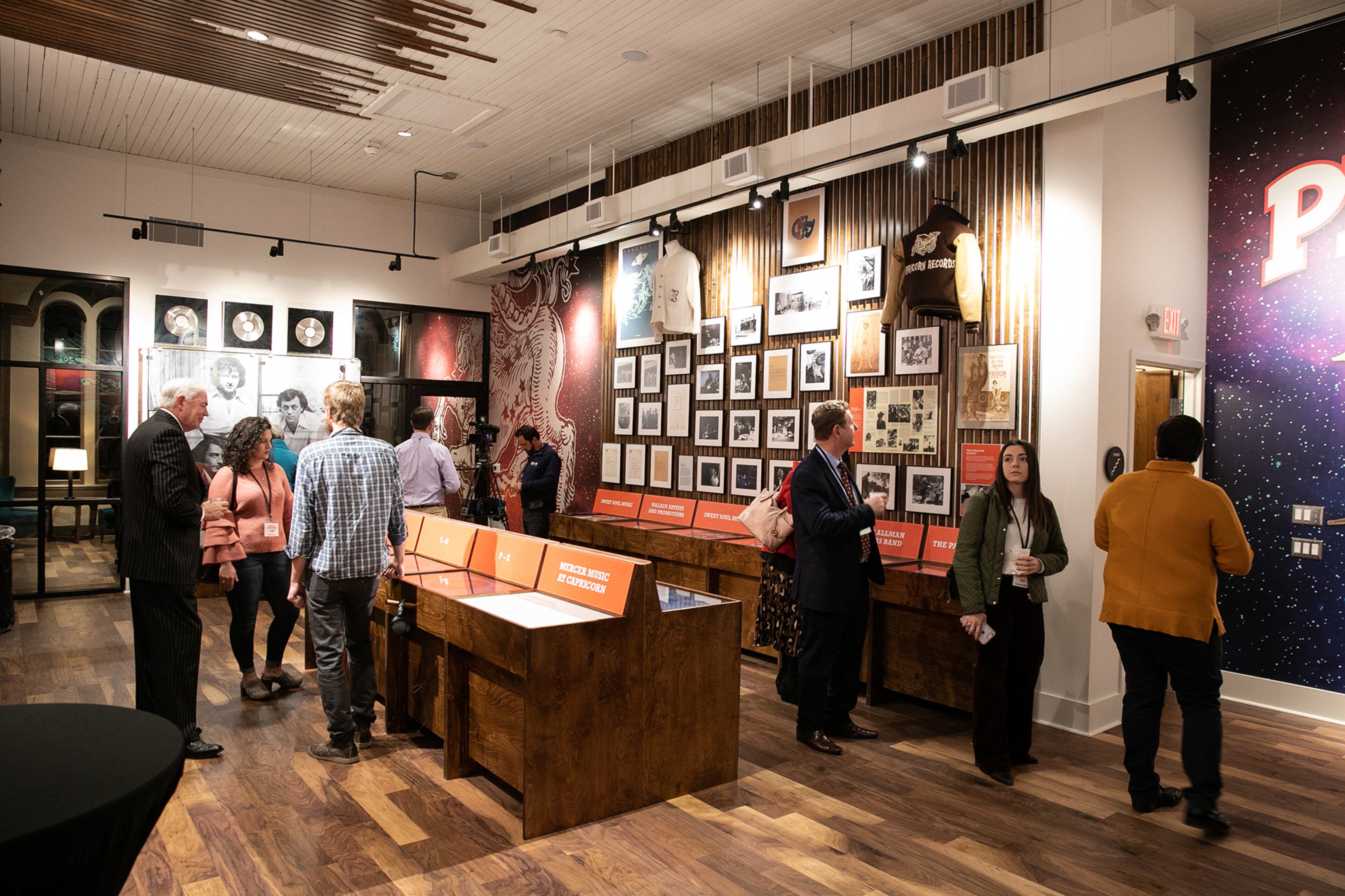 The Museum at Capricorn, part of the Mercer Music at Capricorn project, explores Macon's rich music history and currently only allows 10 people in at a time.
Courtesy of Mercer University