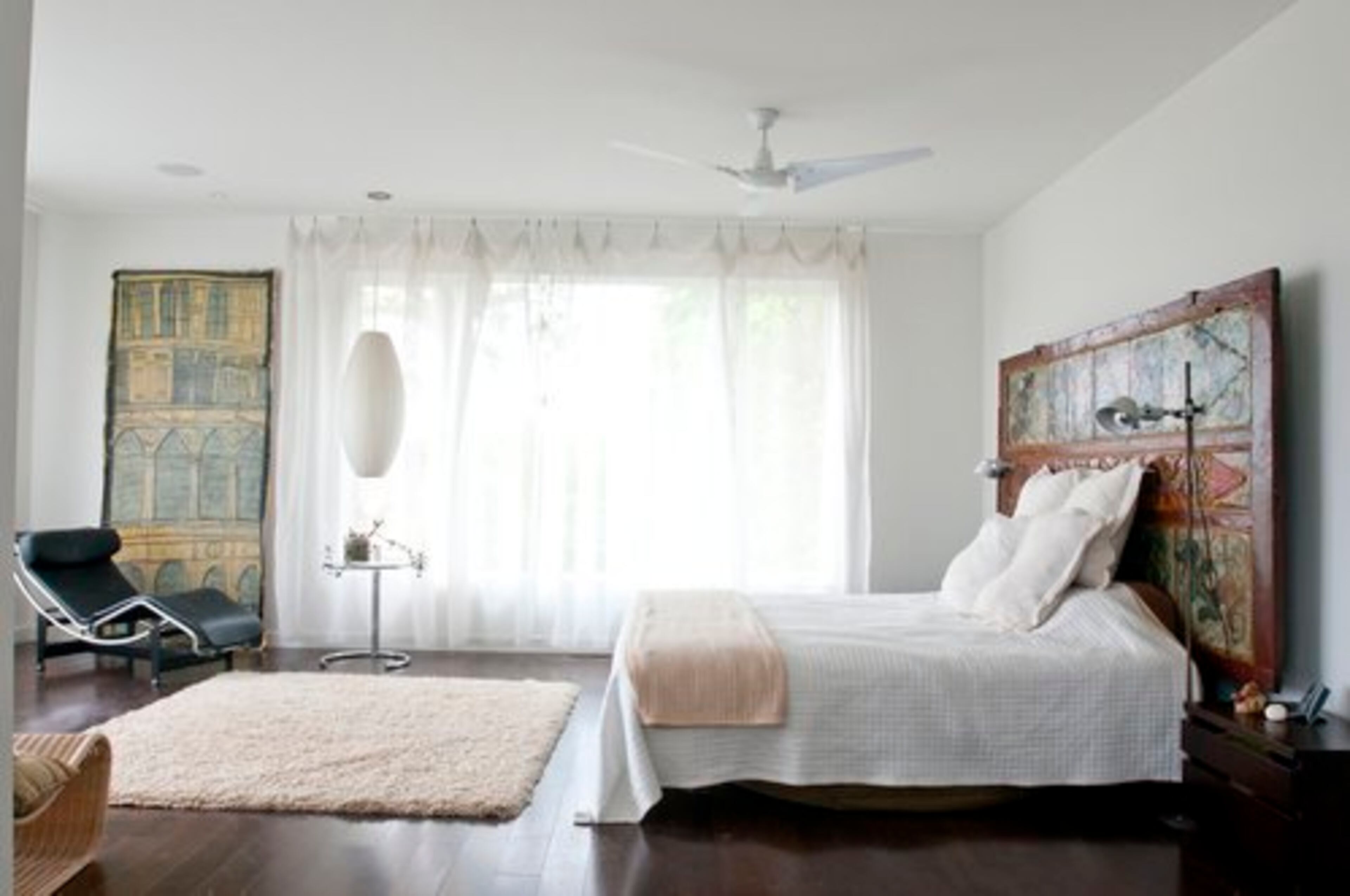 The master bedroom is filled with an abundance of natural light.