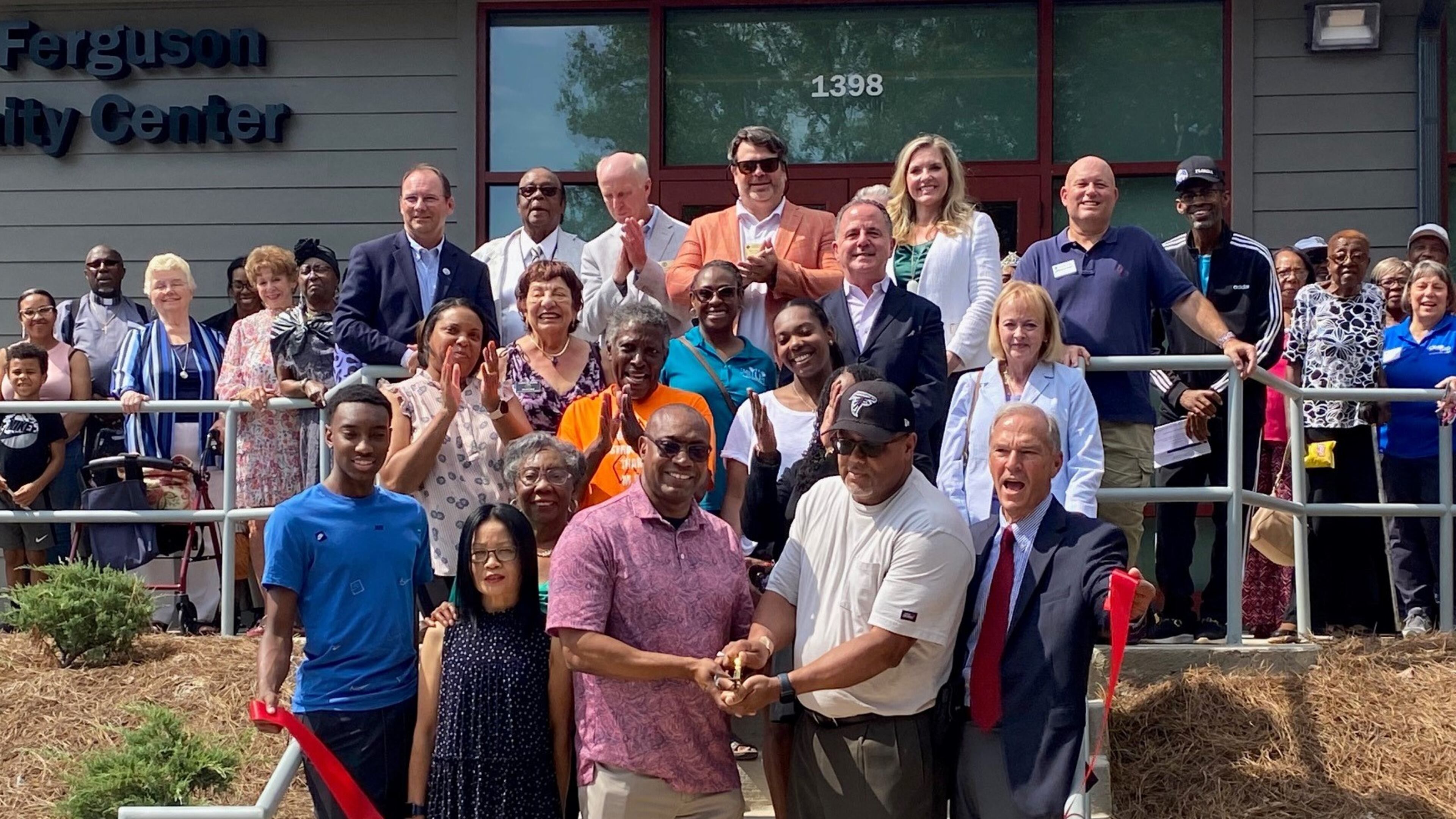 The Charlie Ferguson Community Center at 1398 Reinhardt College Parkway, Canton was known as the North Canton Volunteer Fire Department in the late 1970s as the first African American volunteer fire department in Georgia. (Courtesy of Cherokee County)