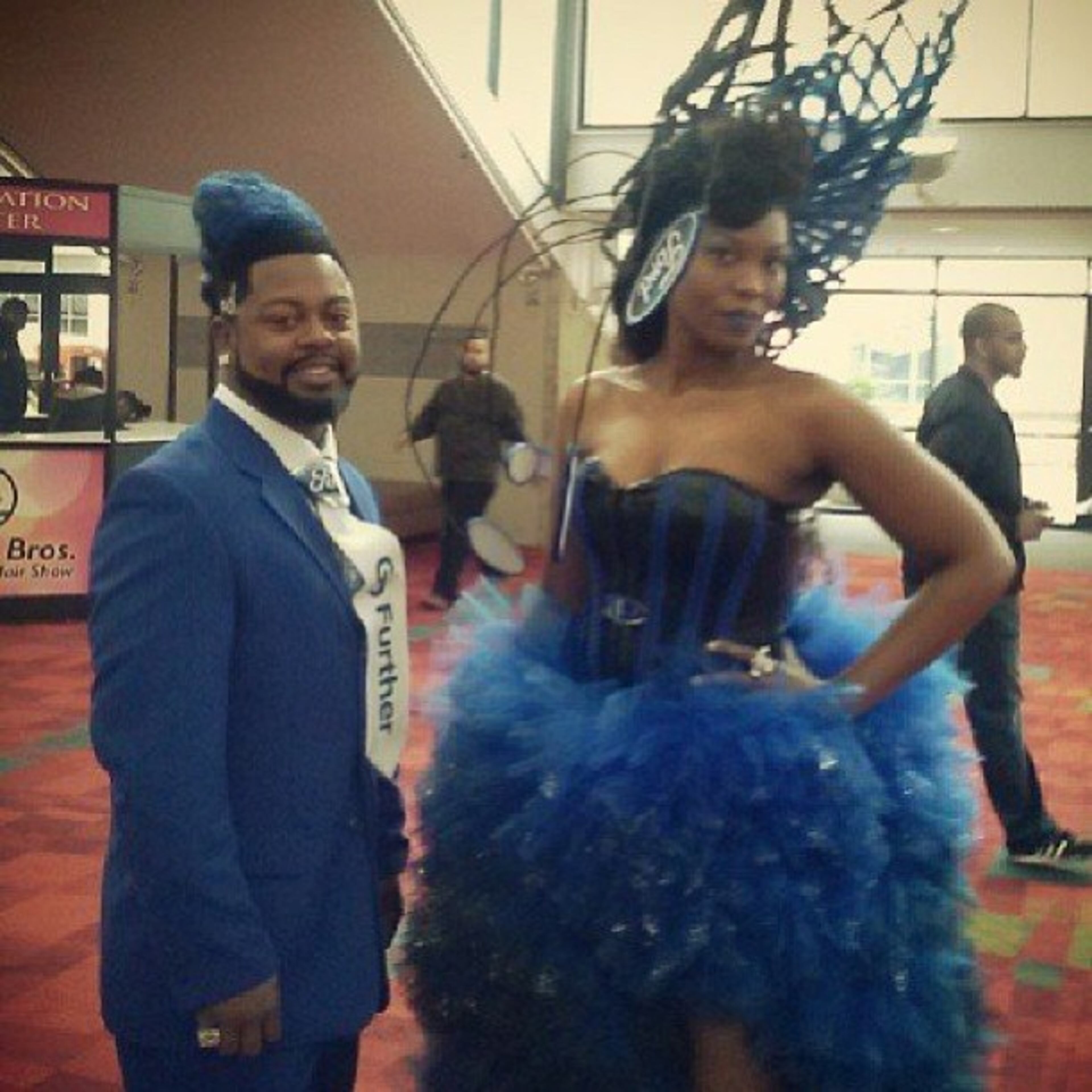 Shut down the #hairshow in #atl #bronnerbros #bronnerbroshairshow -- @goddesscouturelashes