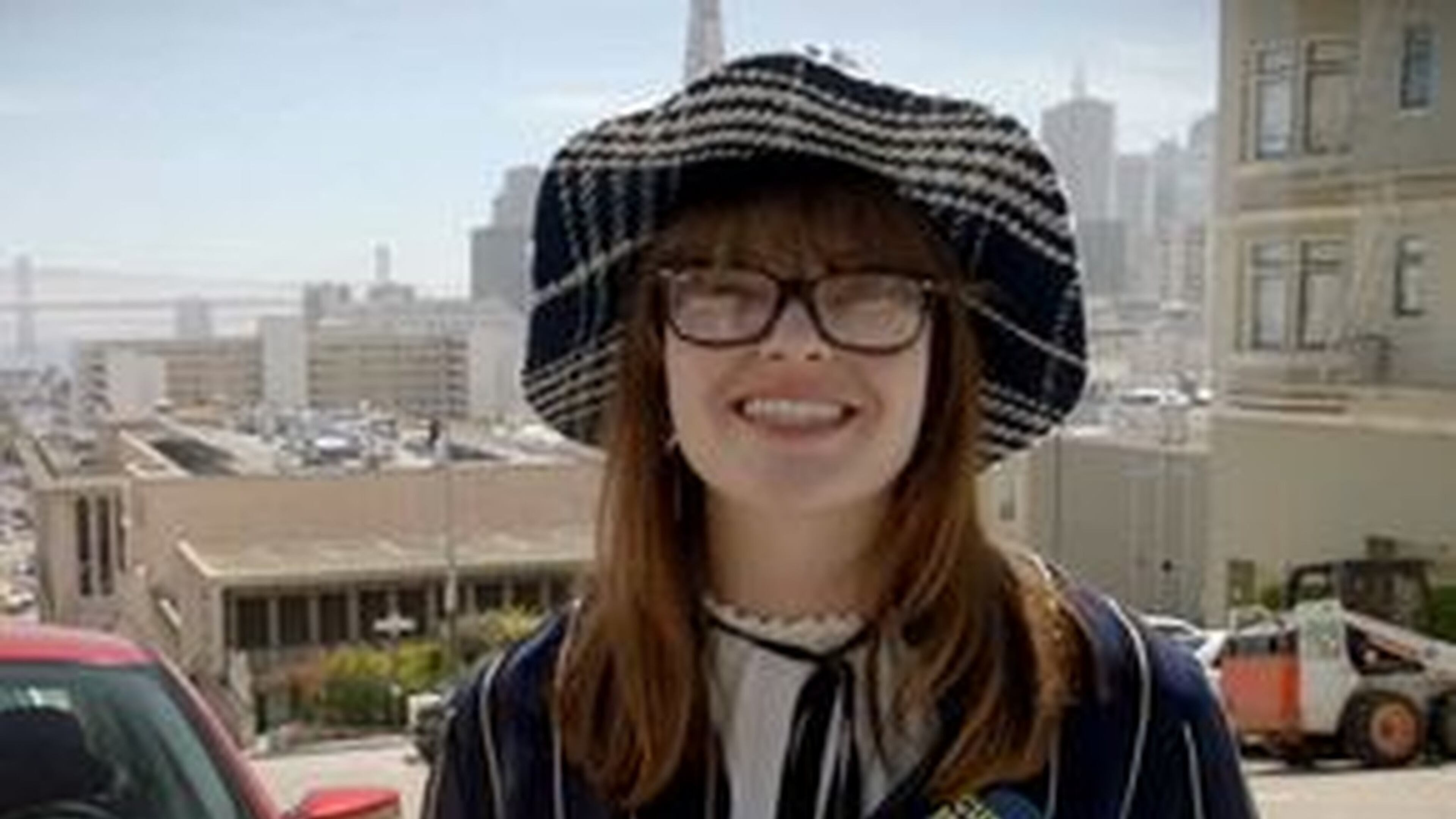 The woman in this scene from the GOP ad says, “There’s a reason Bay Area liberals have contributed more to Jon Ossoff’s campaign than people in Georgia. He’s one of us.”