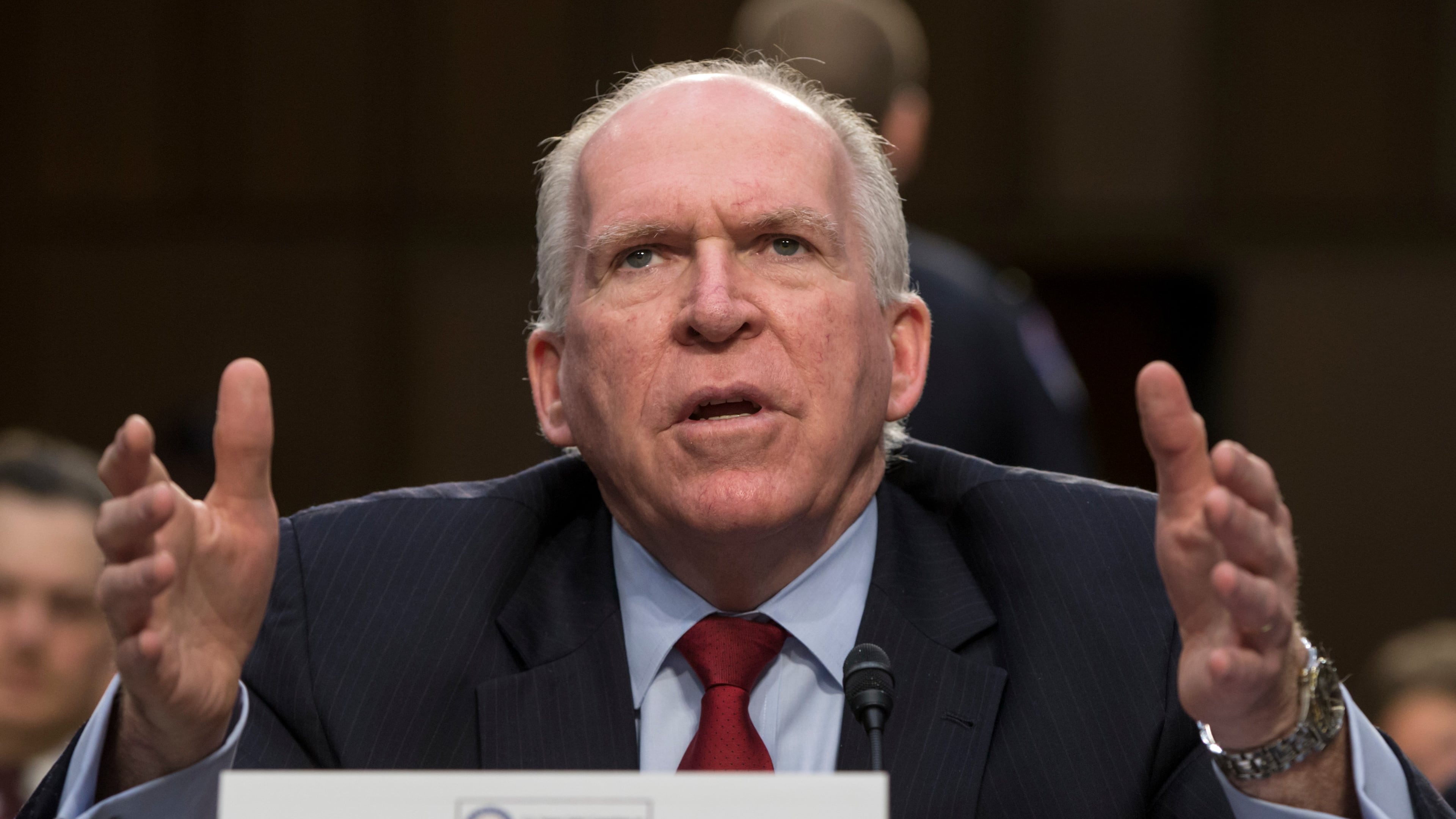 FILE - Former CIA Director John Brennan testifies on Capitol Hill in Washington, June 16, 2016. (AP Photo/J. Scott Applewhite, File)