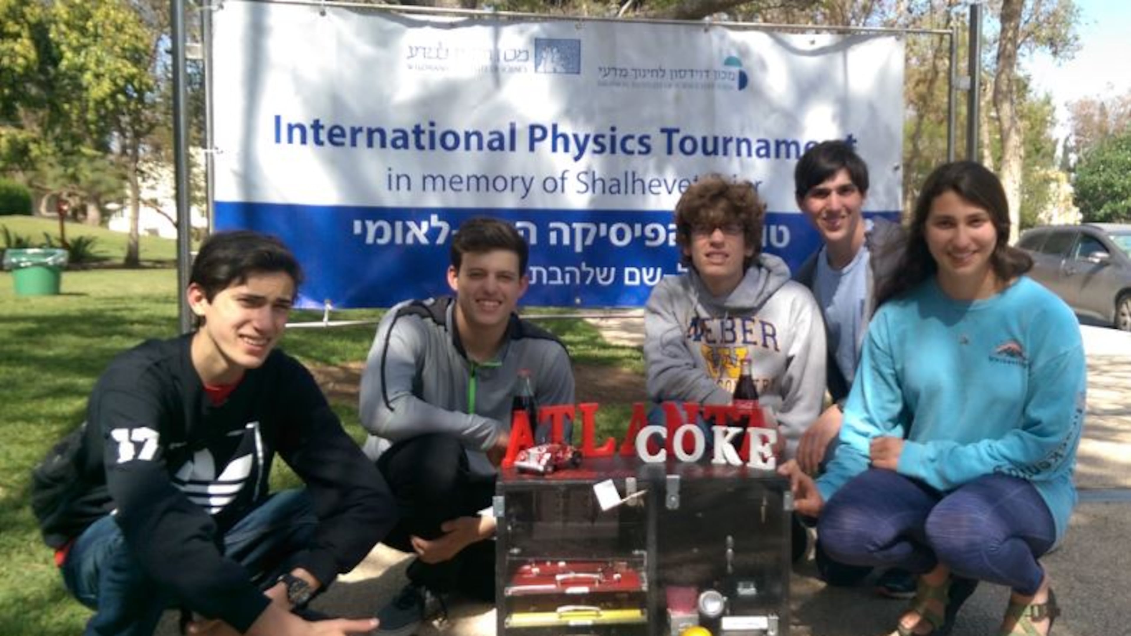 The “safe” designed by The Weber School’s team was the favorite of student participants in The Weizmann Institute’s International Safe-Cracking Tournament in Rehovot, Israel.