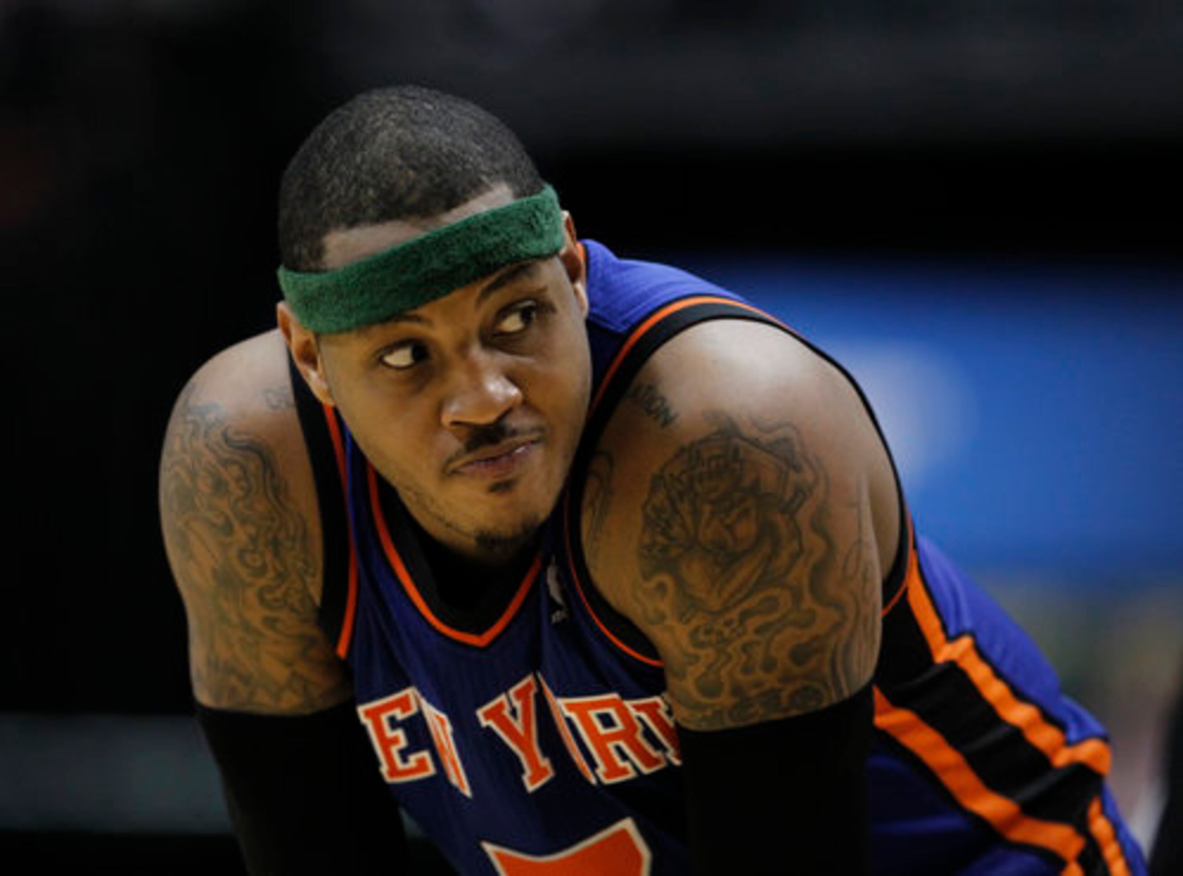 Carmelo Anthony doesn't have the same endorsement success as some of his NBA peers, but the 27-year-old Knicks forward earns big on the court. He brought home $25 million the past year, and that should increase. He and wife Lala are slated to do a reality series for VH1.