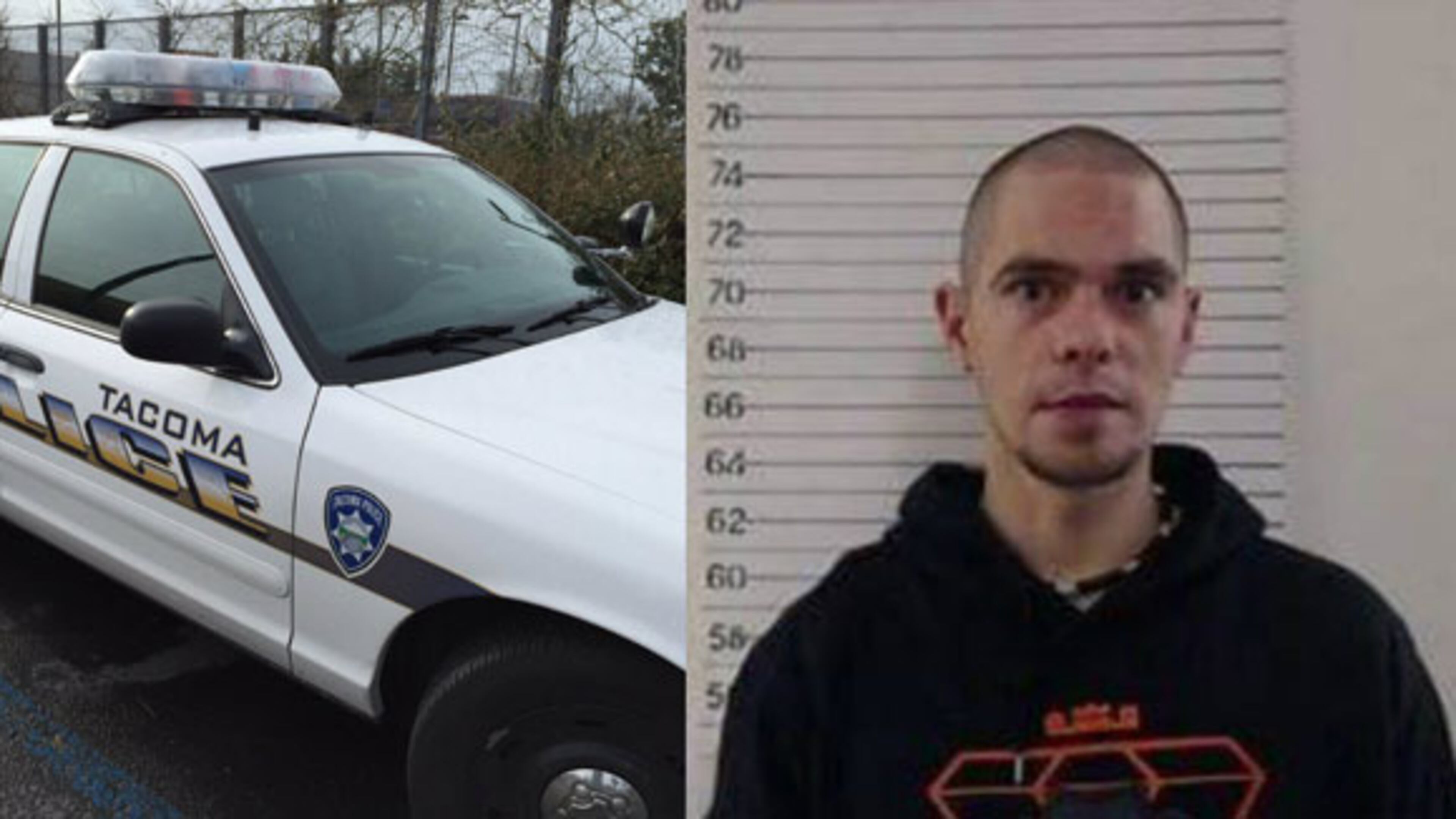 Fife police Lt. Tom Thompson said the man was spotted acting suspicious near a motel around 8:30 p.m.