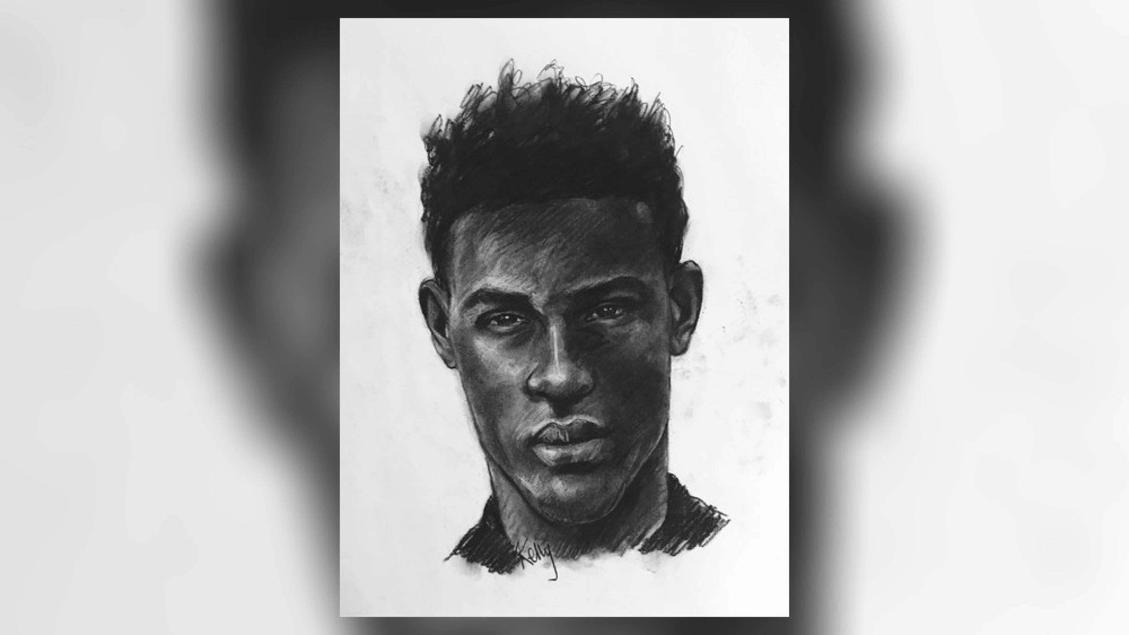 Atlanta police released a sketch of one of the suspects in a Georgia State University police officer's shooting. (Credit: Atlanta Police Department)