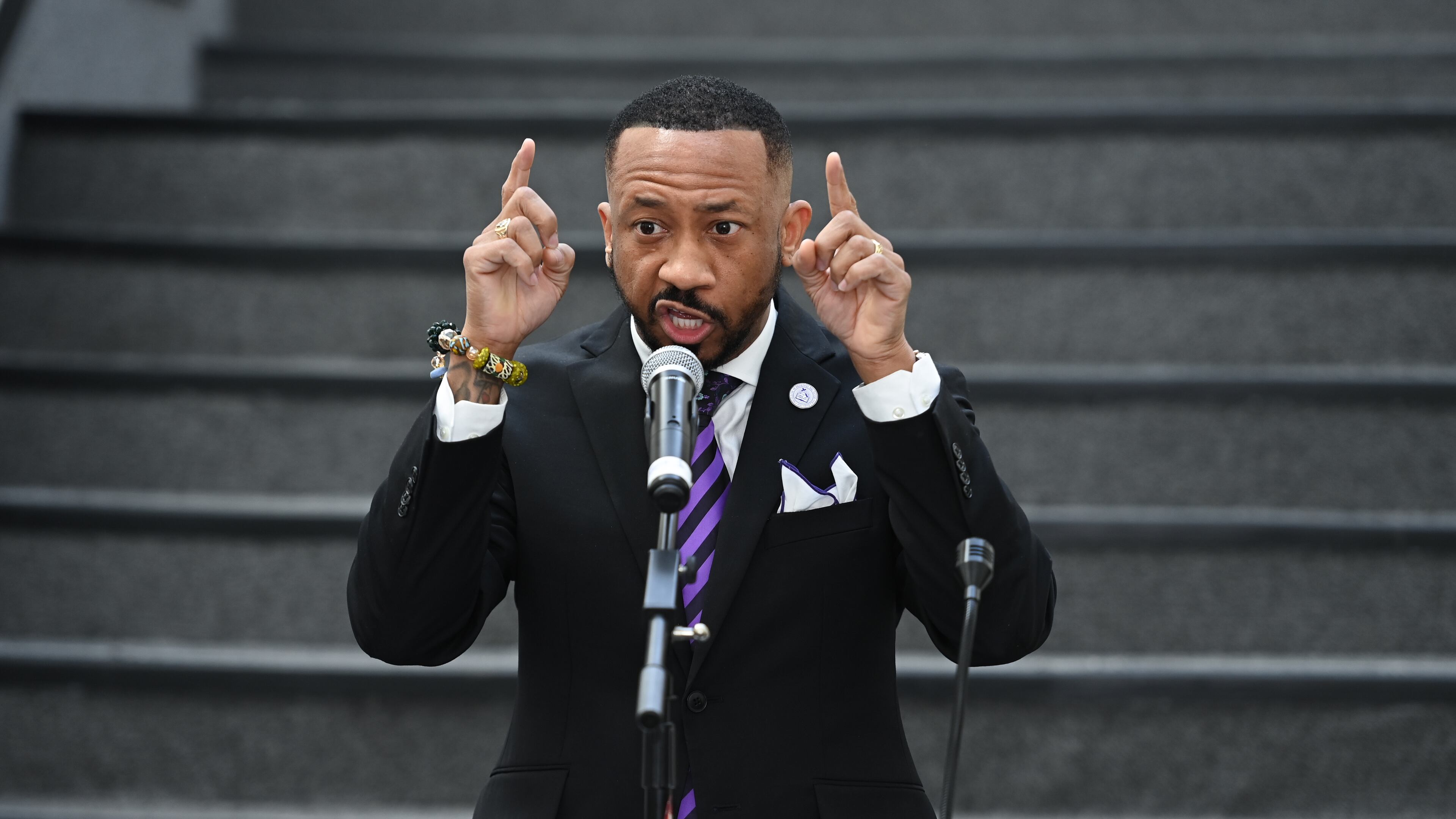 The mysterious termination of Morris Brown’s president, Kevin E. James, has led to anger and speculation among the historically Black college’s proud alumni base. (Courtesy of Kimberly Evans)