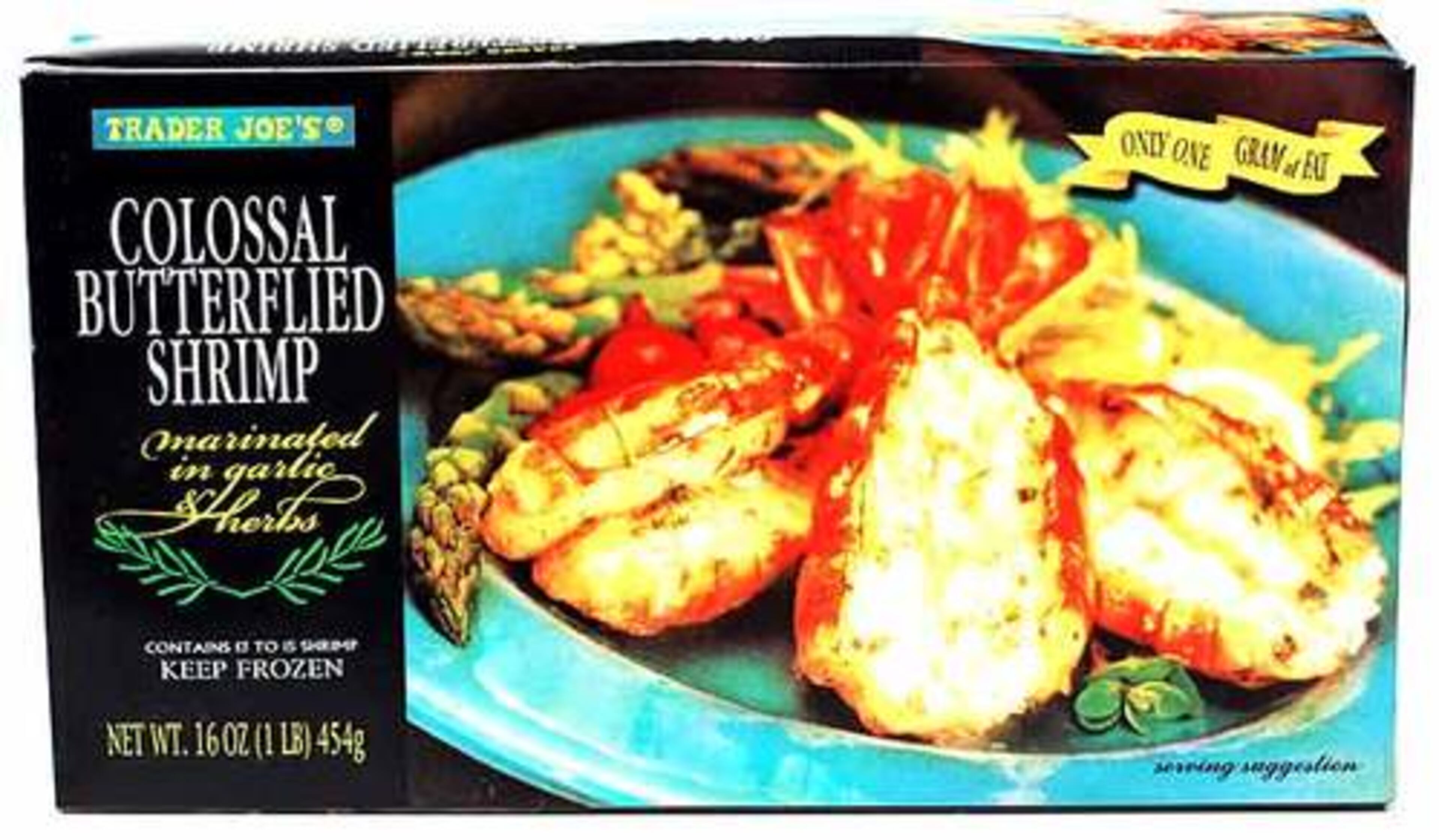 Trader Joe's Colossal Butterflied Shrimp.