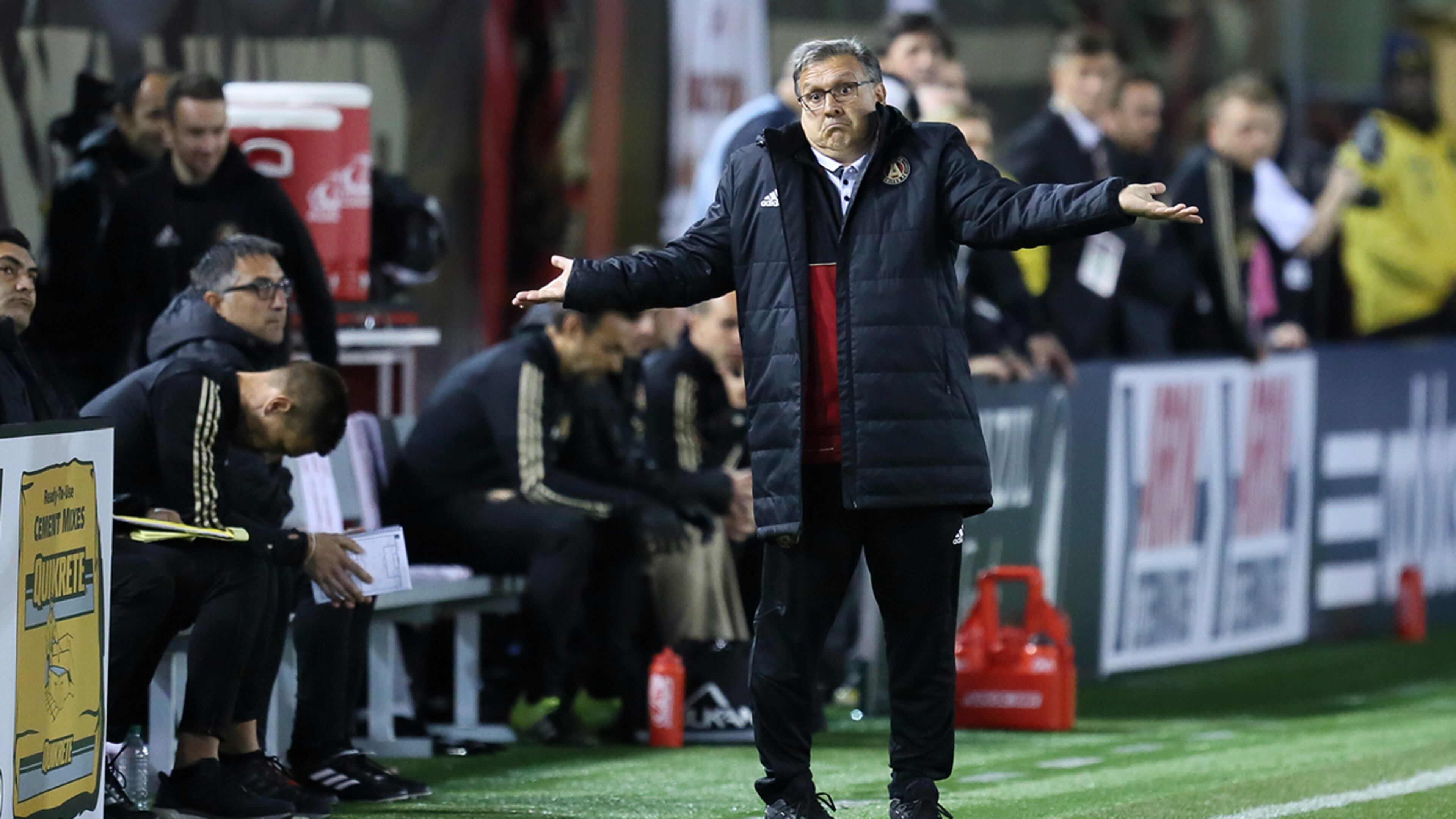 Atlanta United manager Gerardo ‘Tata’ Martino likes how his team is playing this season. Atlanta United will face Montreal on Saturday. (Miguel Martinez / Mundo Hispanico)