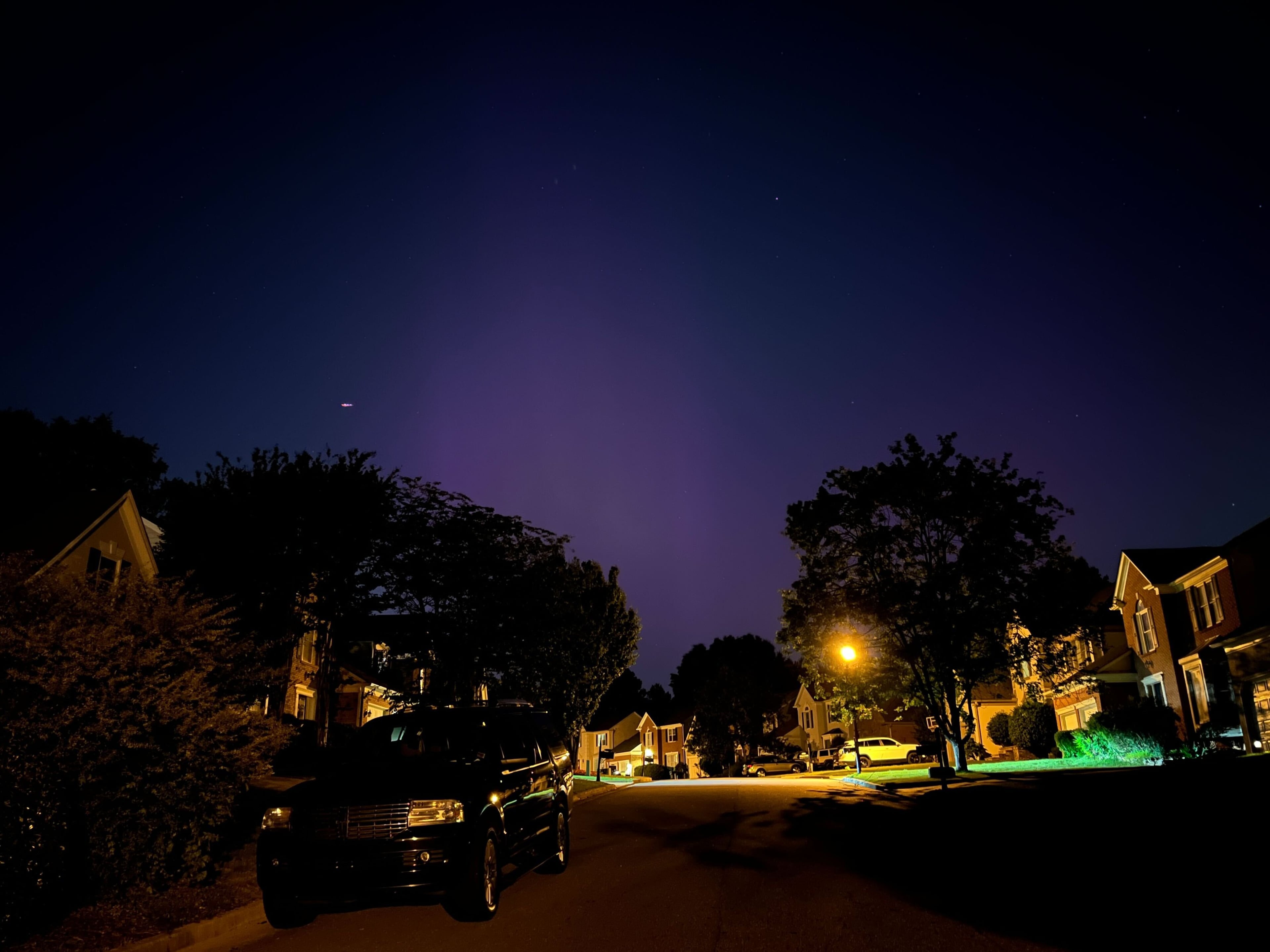 A view from Johns Creek in North Fulton County, Ga. on Friday (Alex Sanz / AJC)
