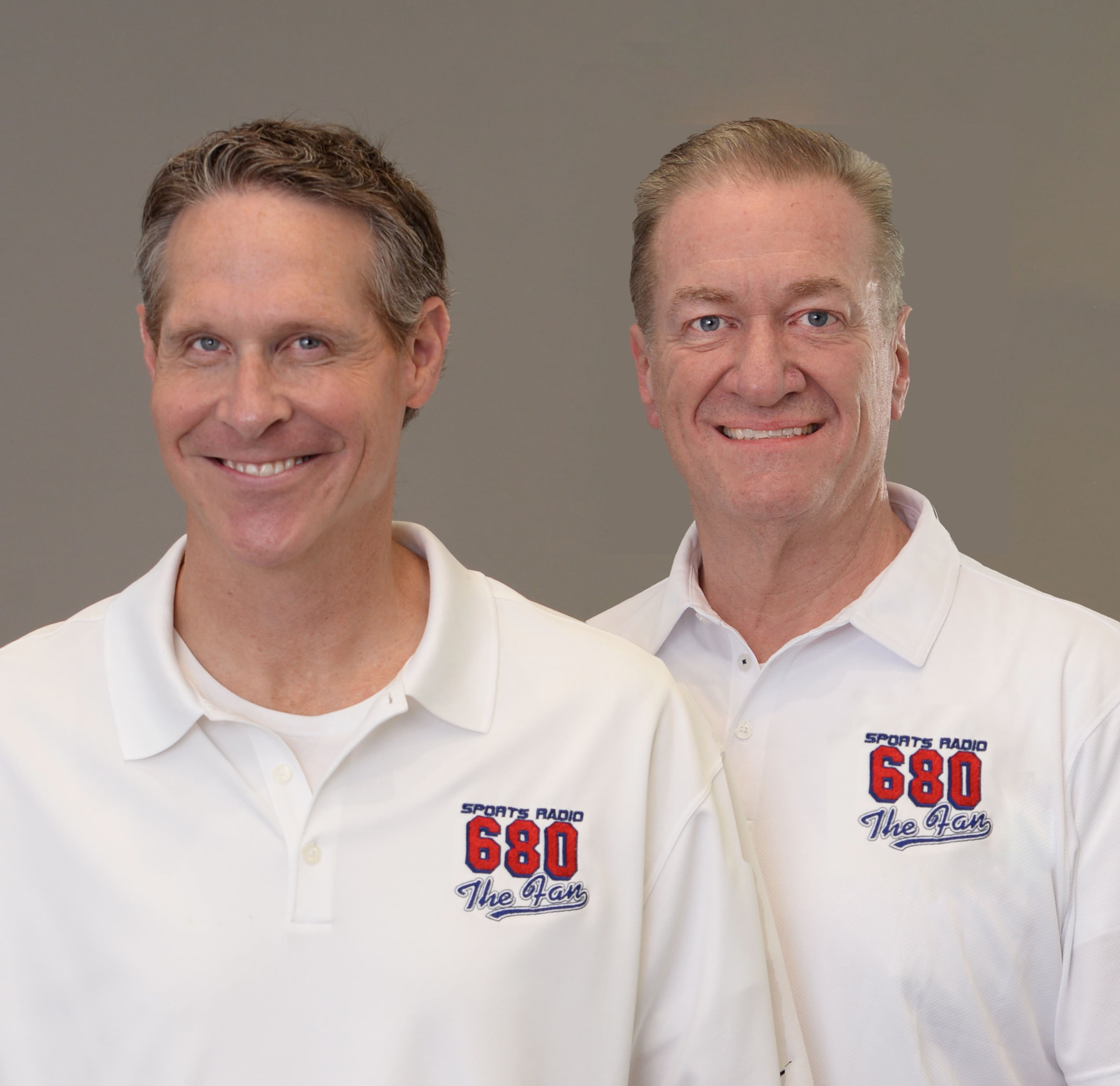 Matt Chernoff and Chuck Oliver, both of whom grew up in metro Atlanta, have been lauded by fans for their "odd couple" chemistry on 93.7/680 The Fan. (Courtesy of 680 The Fan)