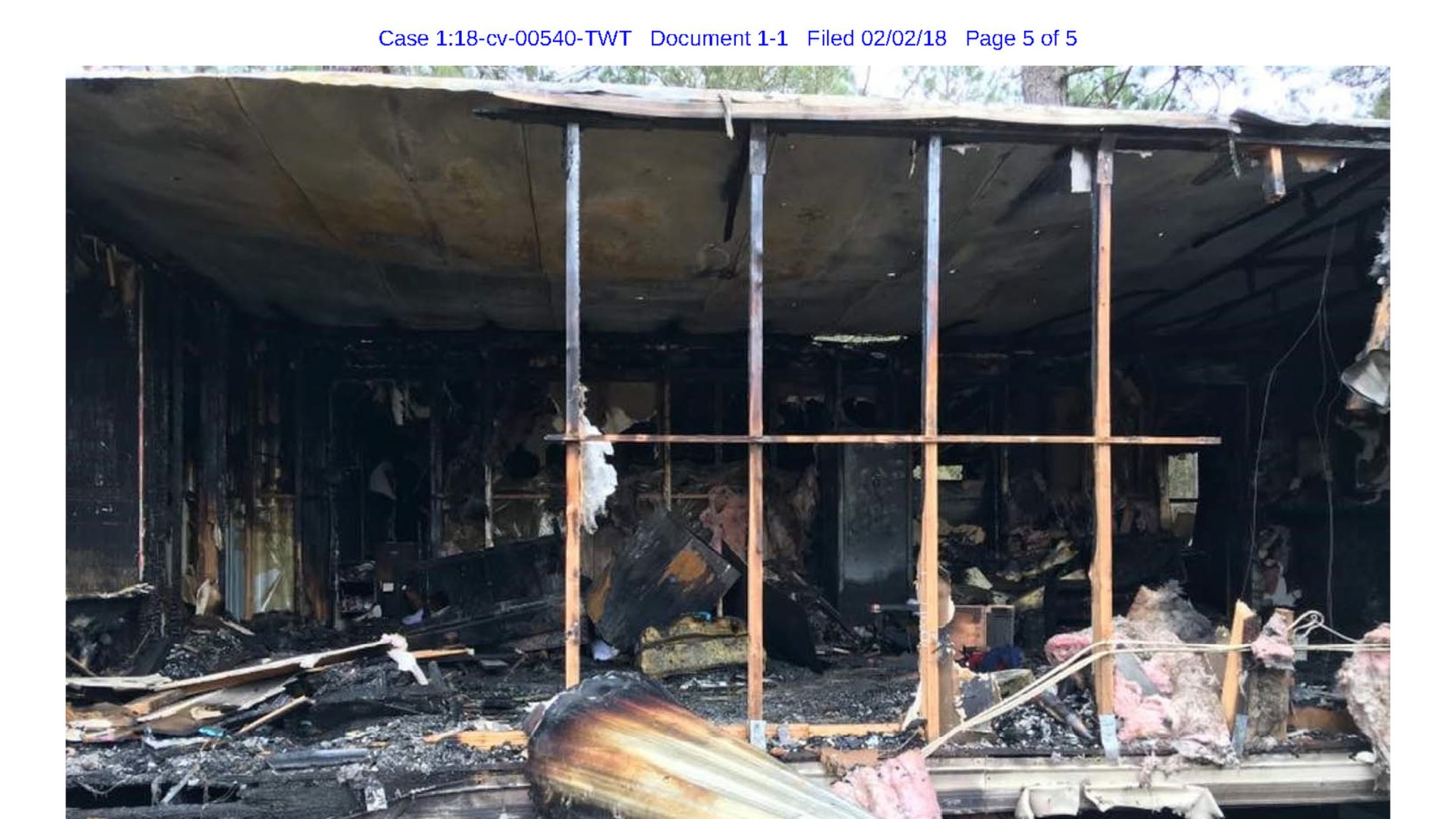 The home of Irvin R. Love was destroyed in a fire caused by a hoverboard, which he purchased on Amazon for a Christmas gift. The fire was so hot it melted Love’s gun safe and destroyed the residence, according to a new lawsuit.