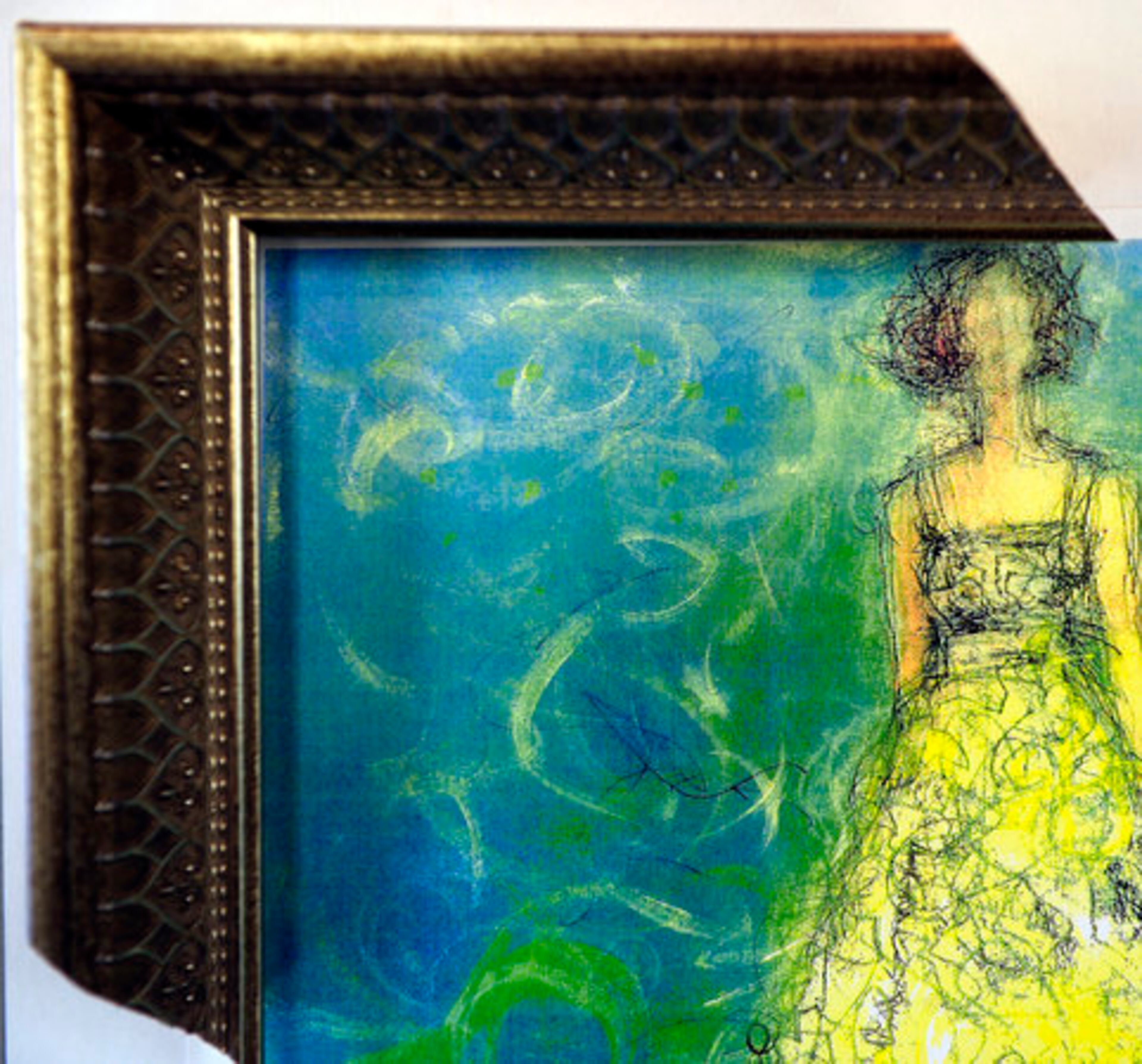 If it is contemporary art, consider balancing with a traditional frame, or vice-versa.