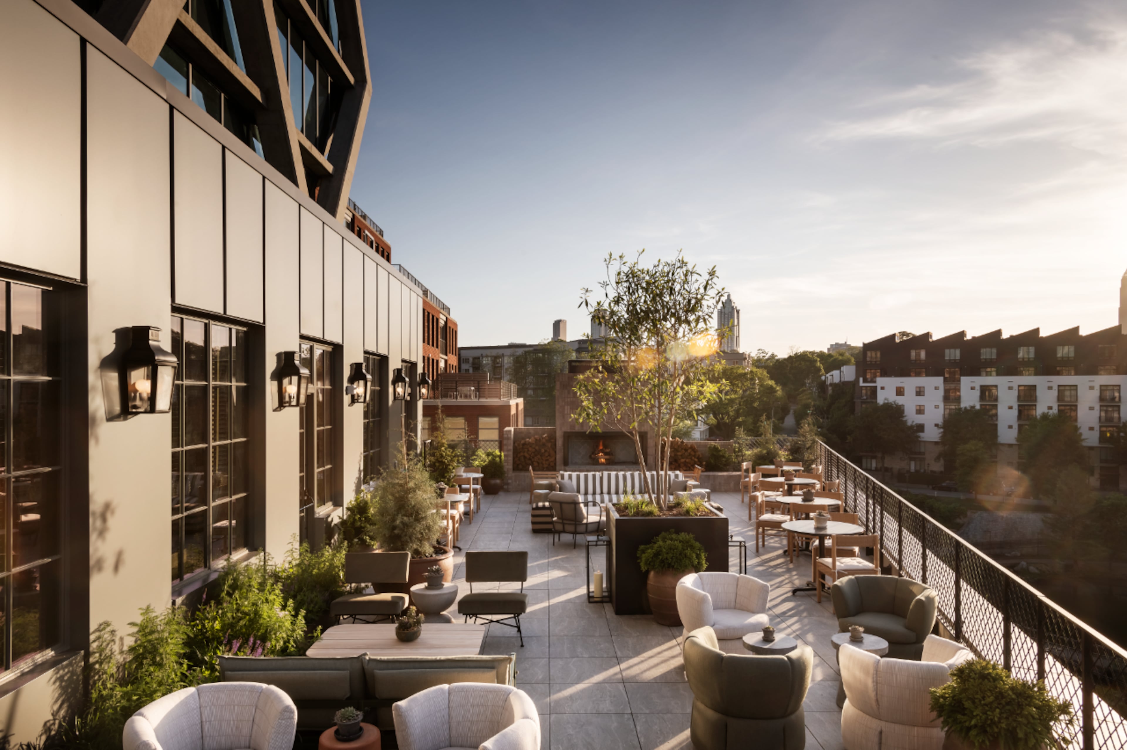 Forth Atlanta Hotel opened in June 2024, adding a boutique hotel to the Atlanta Beltline's Eastside Trail. Courtesy Matthew Williams / Forth Atlanta