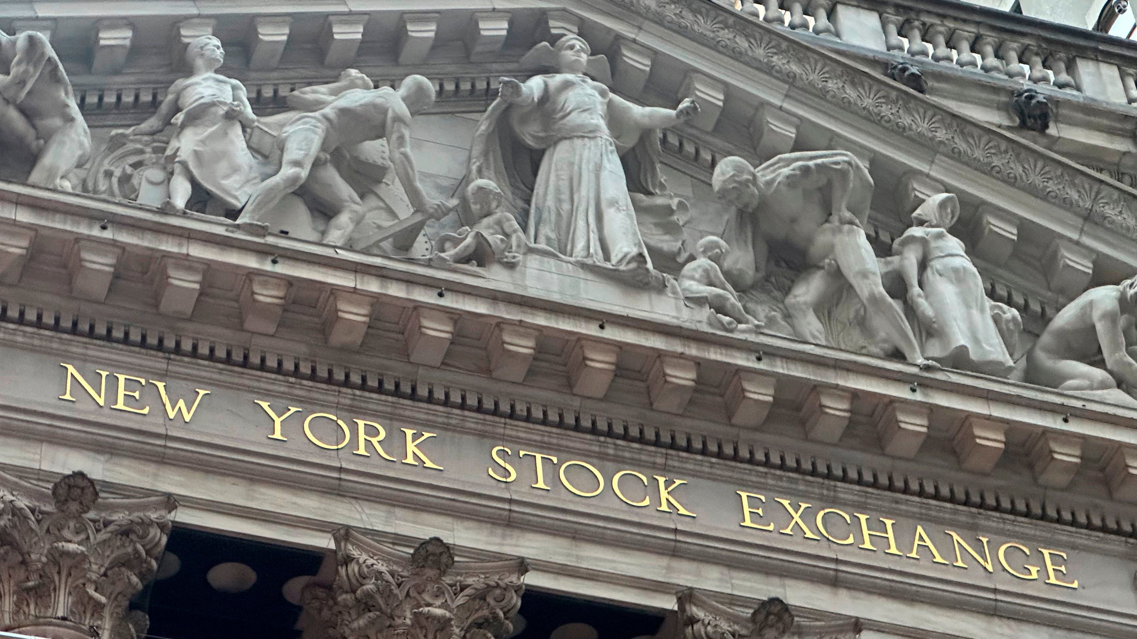 FIL:E - The New York Stock Exchange is shown in New York's Financial District on Dec. 23, 2024. (AP Photo/Peter Morgan, File)