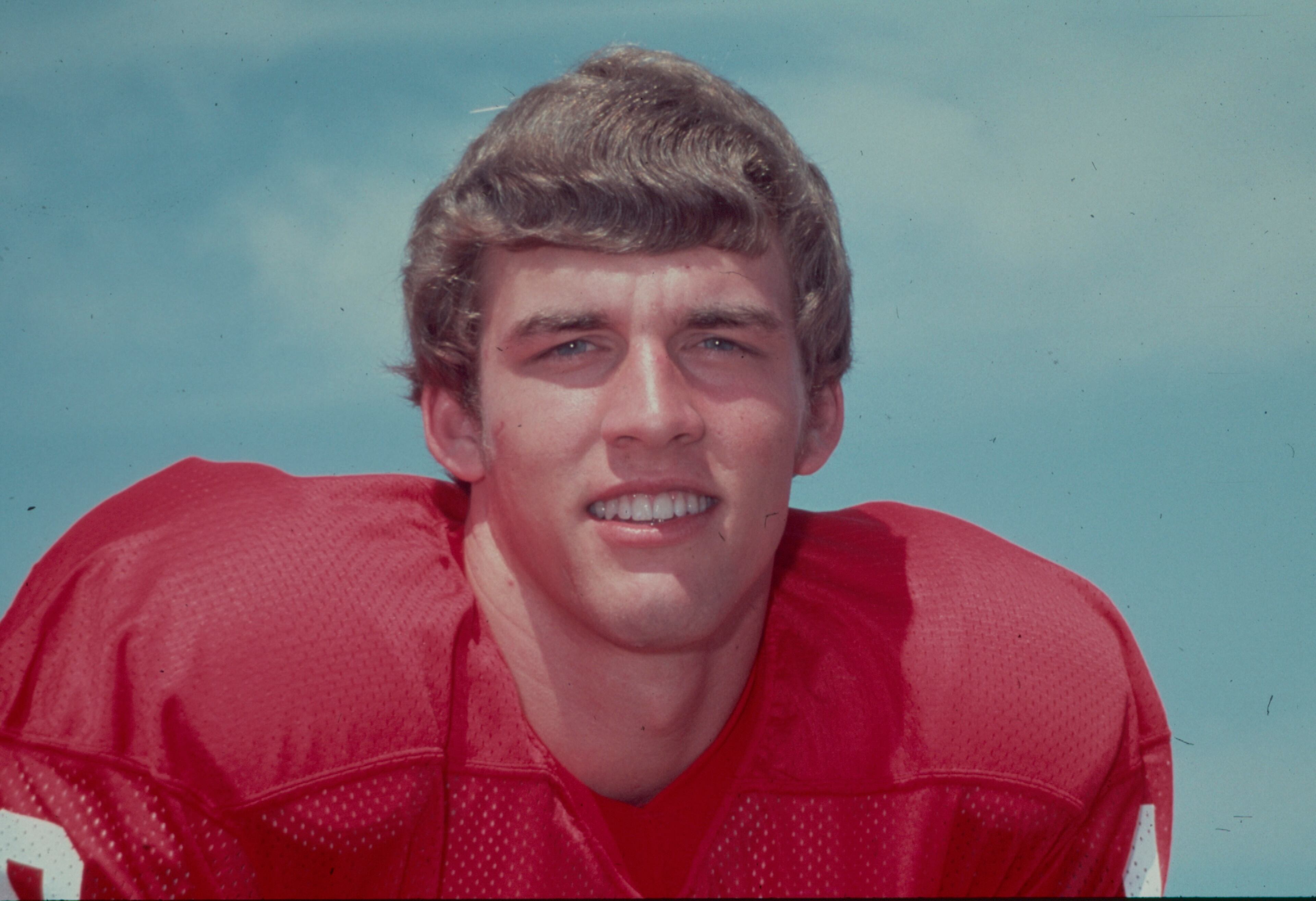 Chris Welton played in a few games at quarterback for Georgia as a freshman but was moved to defense, where he manned the rover position. Photo courtesy of the UGA athletic department.