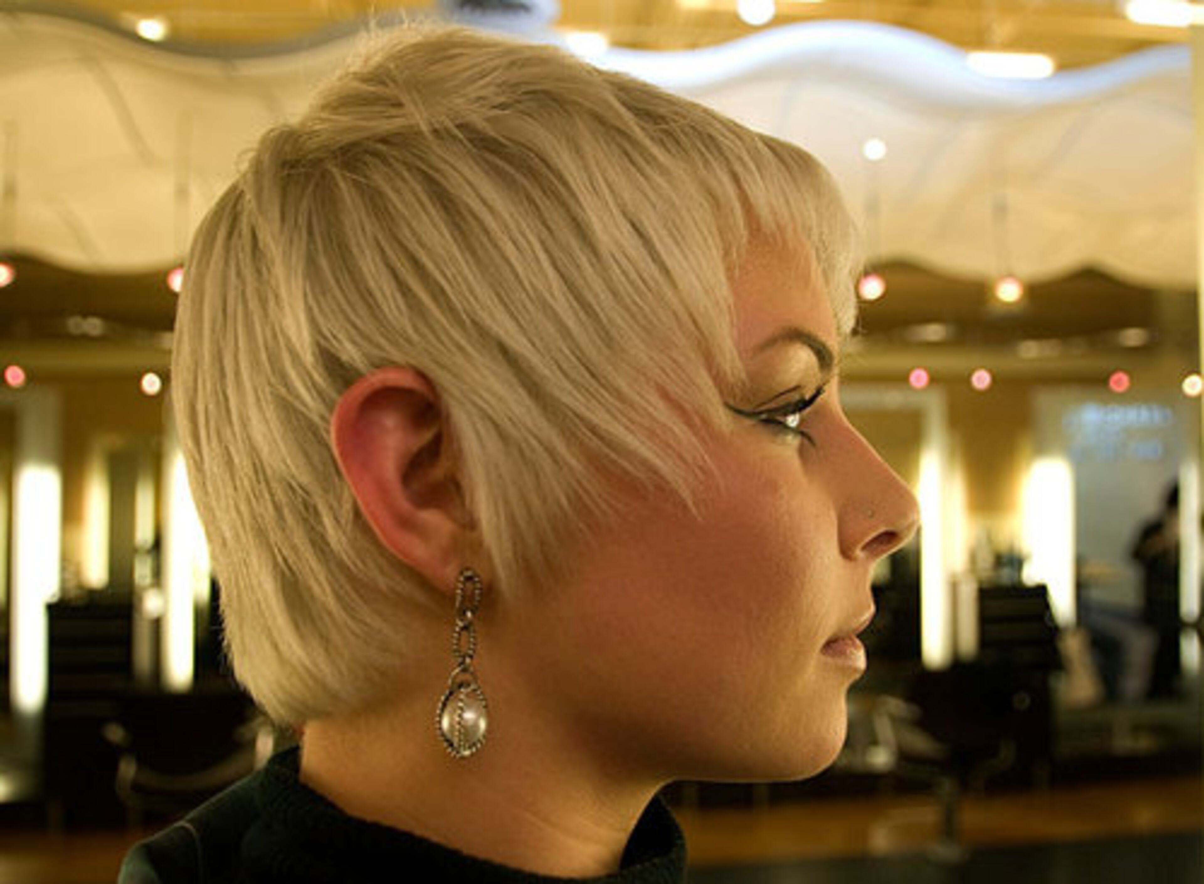 FAVORITE STORES: "Demure on Howell Mill Road. It is inexpensive, and it has a lot of great pieces that you can really build on." FAVORITE LABELS: "Chanel. If I could, I would wear all Chanel. It is classic, but has an edge to it." Here, McCarty wears earrings from Demure.