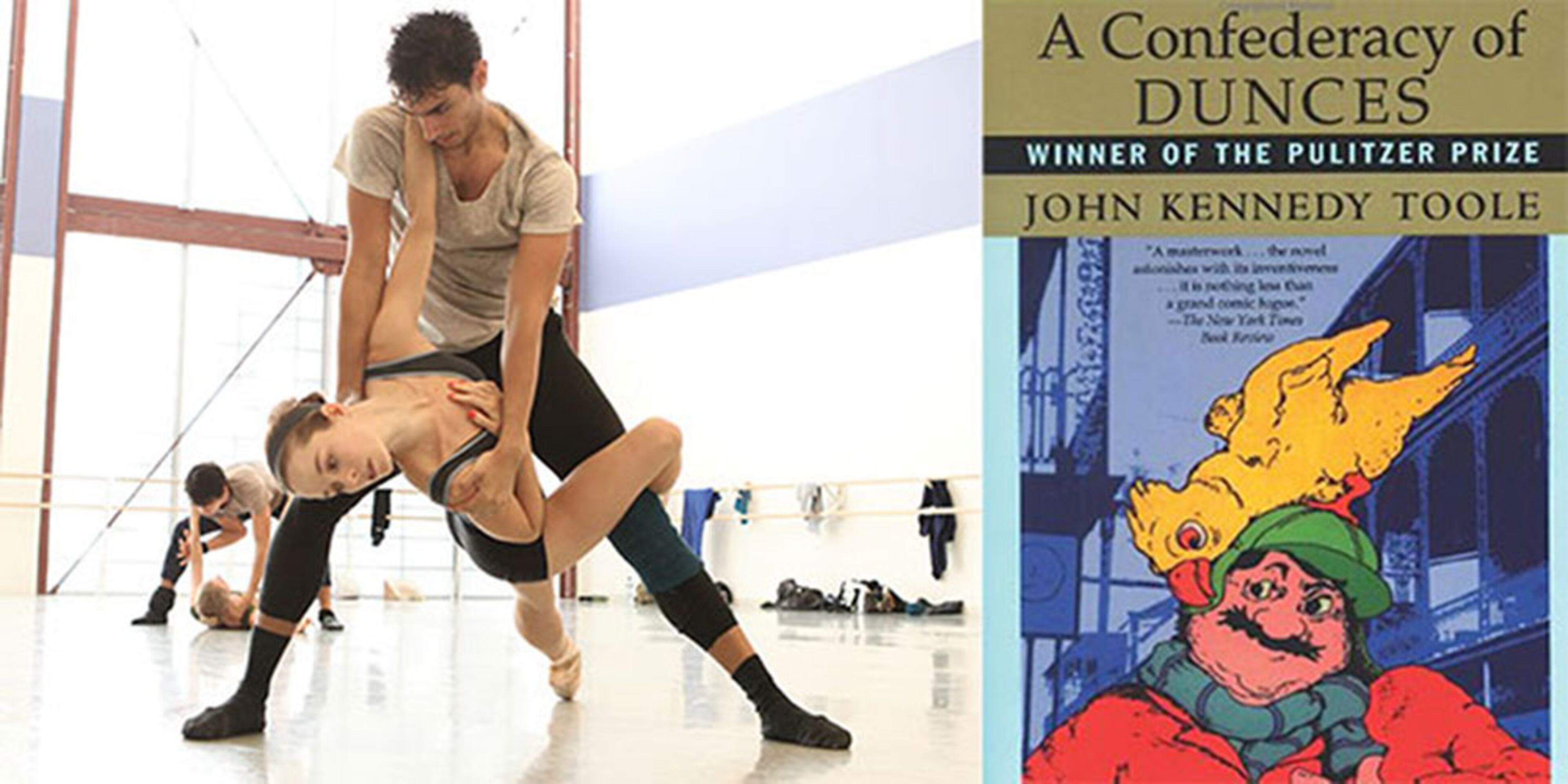 Atlanta Ballet dancer Alessa Rogers: "I just finished reading "The World to Come" by Dana Horn. The writing is beautiful and imaginative and she creatively intertwines Yiddish folklore and real people, like Chagall, into the story. Because there are so many character lines to follow it moves fast, too. When spending time in a new city I like to read books set in that place. Before I head the Big Easy in June to be a guest artist with New Orleans Ballet Theater I plan on reading "A Confederacy of Dunces" by John Kennedy Toole and "Jitterbug Perfume" by Tom Robbins, both of which are at least partially set there. New Orleans has such a rich history of literature I will definitely be going on at least one literary tour while I am there!"