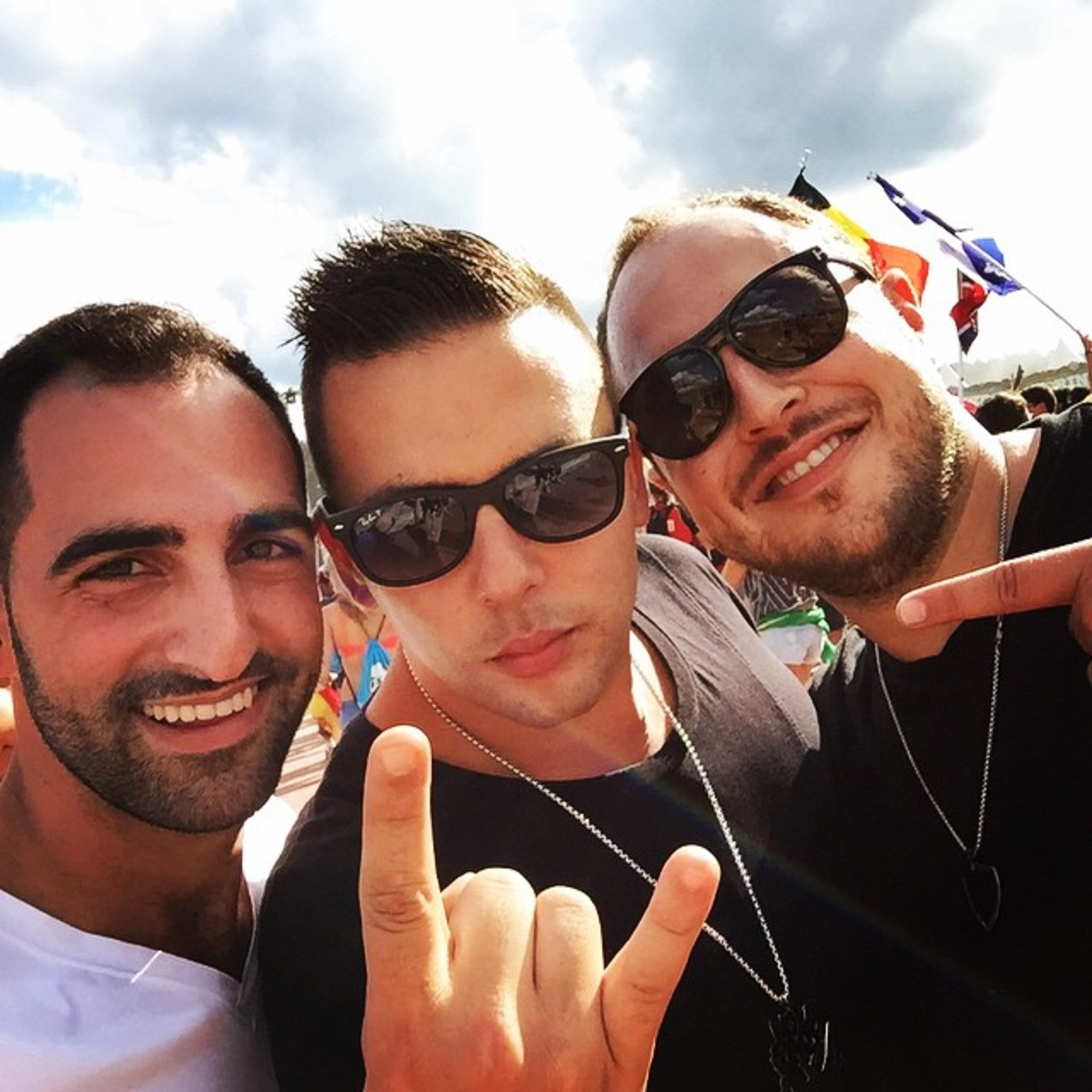 projectpaladin: @wolfpacksounds and @orenwig blasting #ProjectPaladin at #TomorrowWorld #Atlanta
