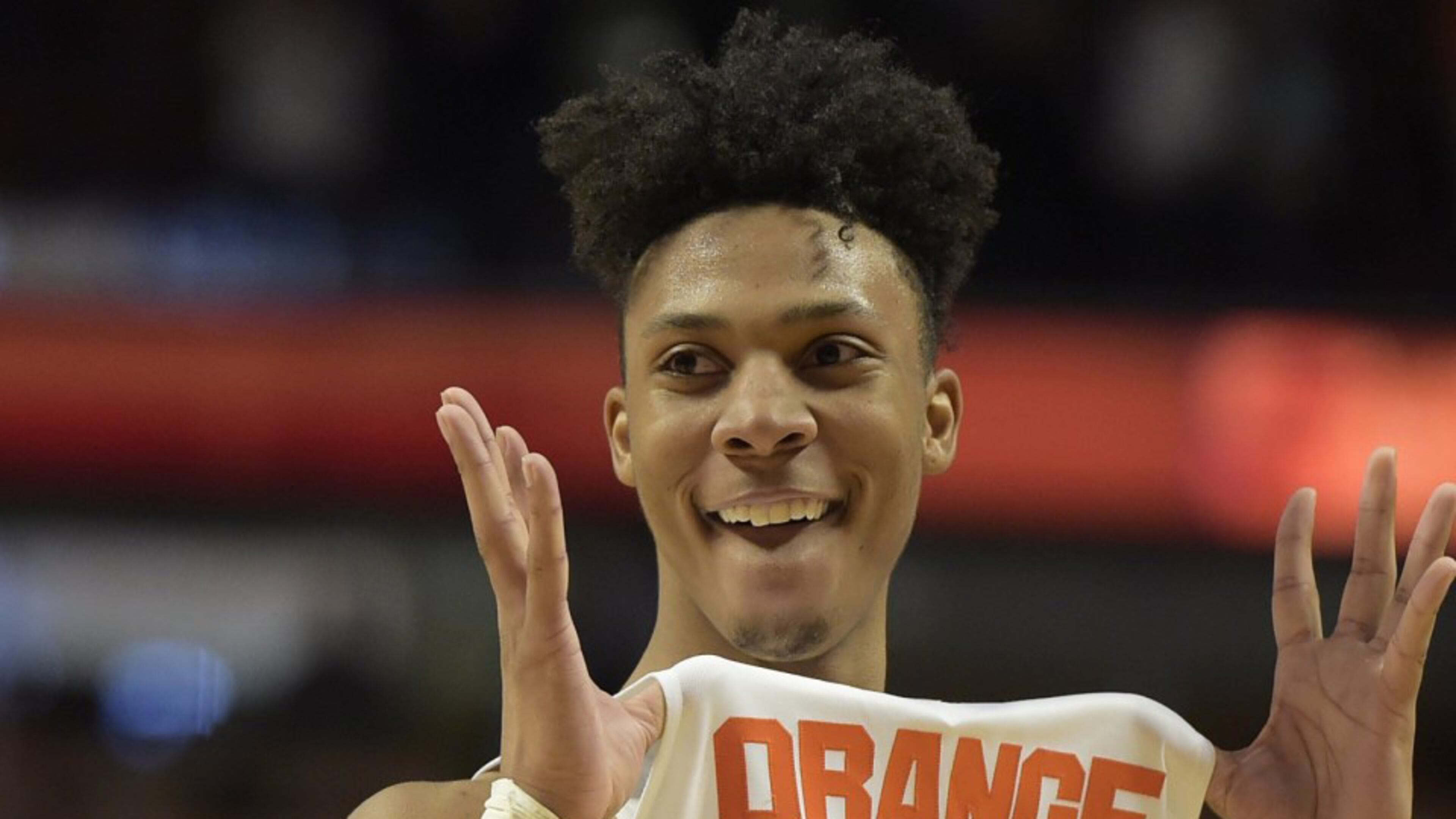 Syracuse freshman guard Malachi Richardson will work out for the Hawks.