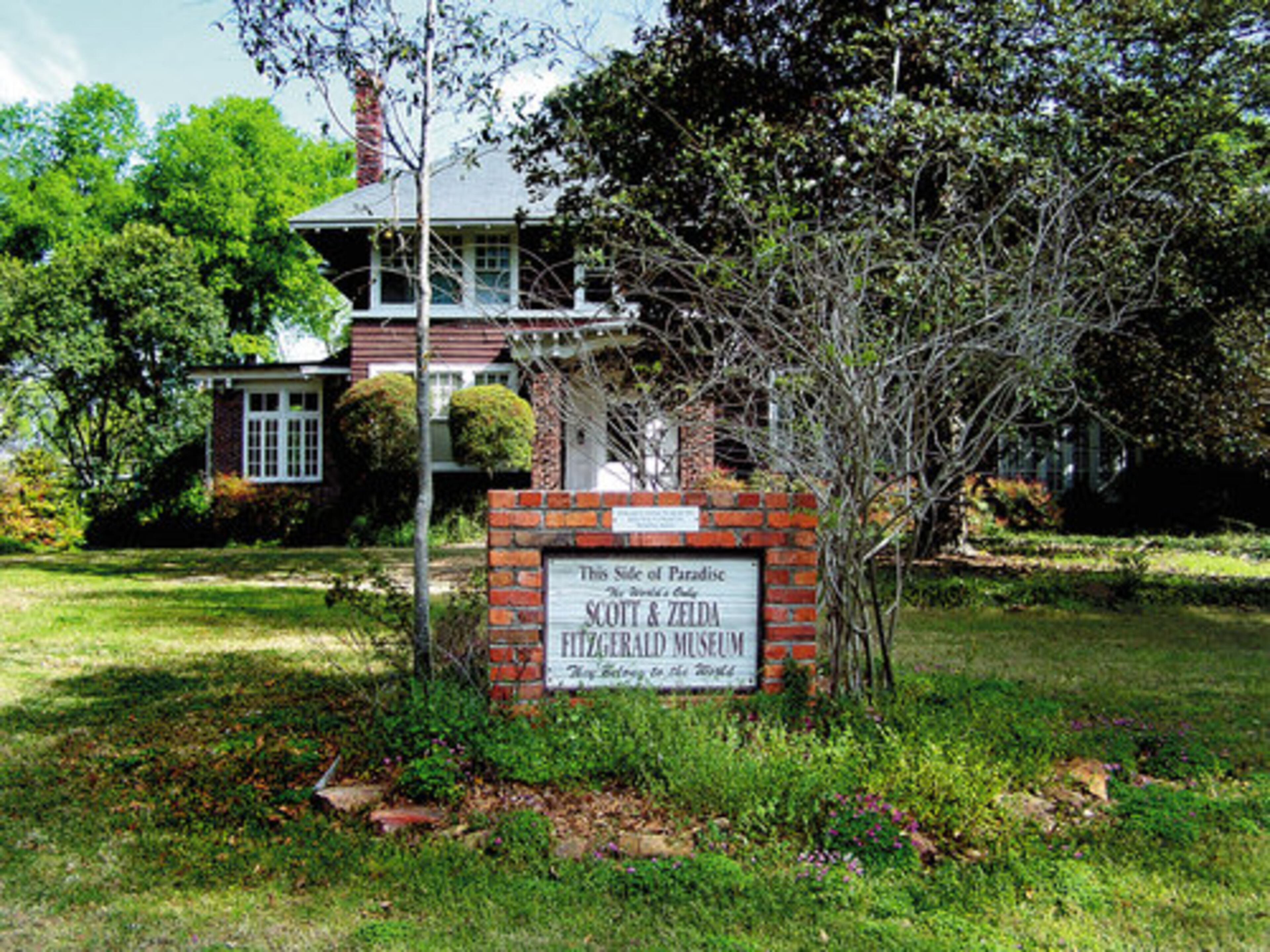 Within driving distance of Atlanta exist many famous 20th-century writers' homes along the newly created Southern Literary Trail, a collaboration of 18 towns in Georgia, Alabama and Mississippi that recognizes significant writers' residences and towns. The home of F. Scott and Zelda Fitzgerald, in the Old Cloverdale section of Montgomery, Ala., is the only remaining residence of the Fitzgeralds and the only museum dedicated to the famous couple.