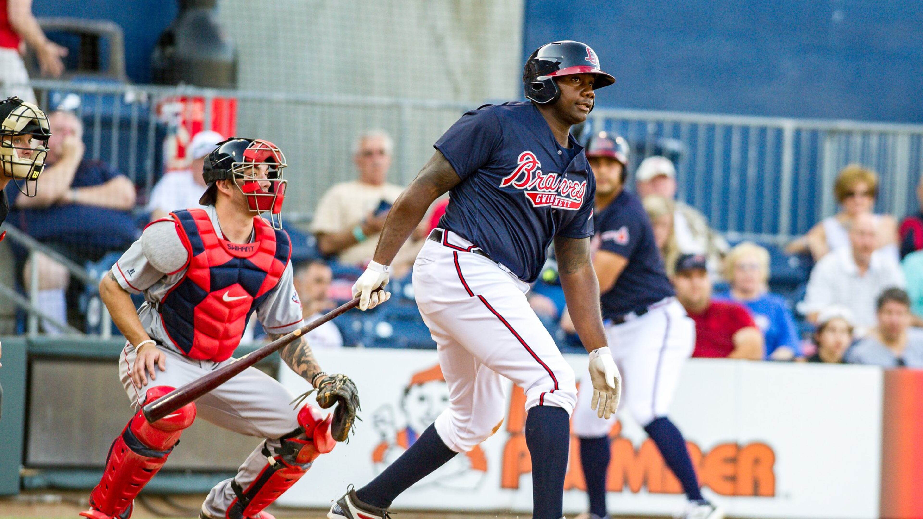 Former Phillies slugger Ryan Howard was released from his minor league contract with the Braves after playing 11 games at Triple-A Gwinnett. (Photo by Will Fagan/Gwinnett Braves)