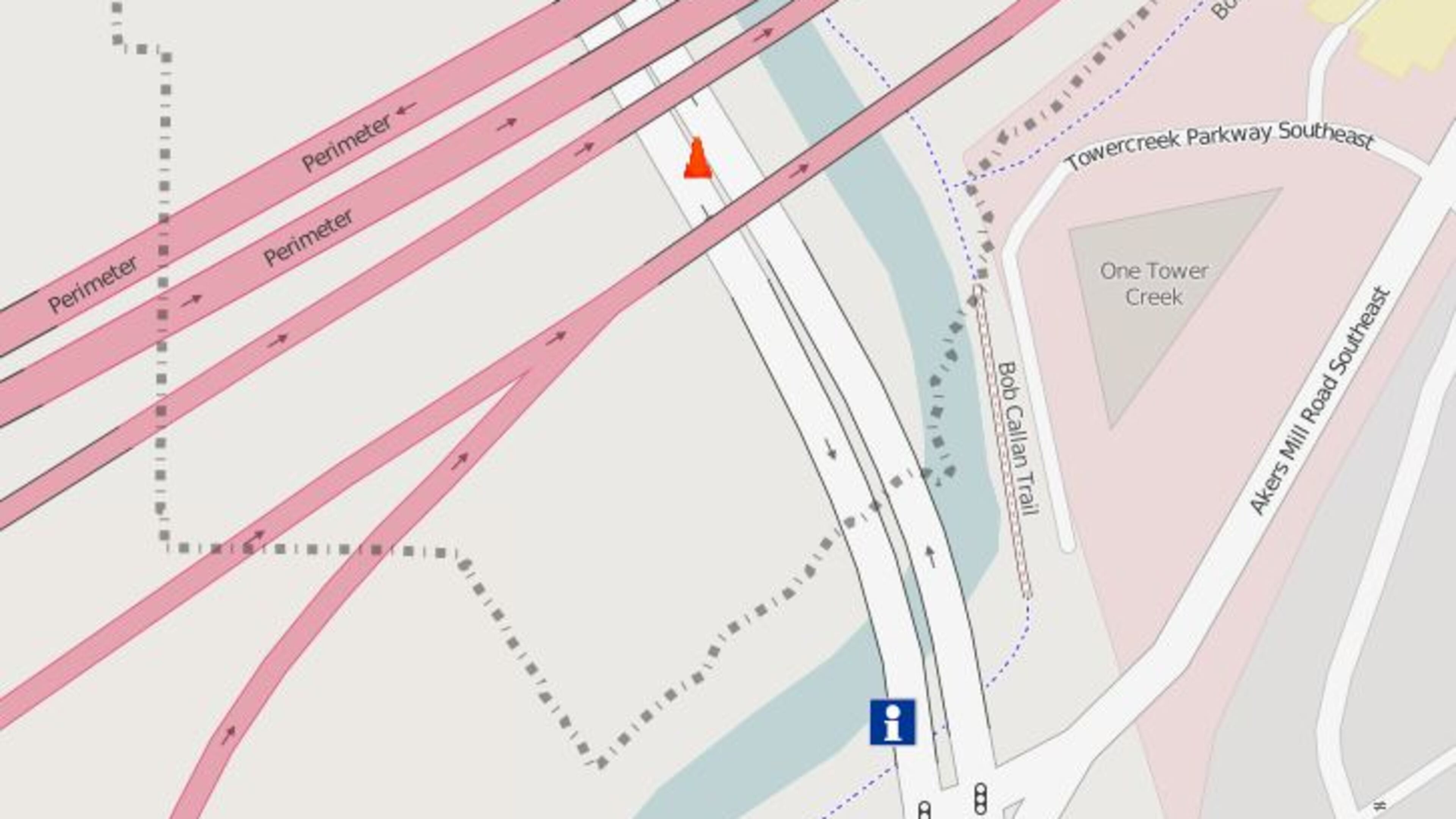 Commuters who drive on a certain section of Cumberland Boulevard at night will temporarily need to take a detour, starting Wednesday.