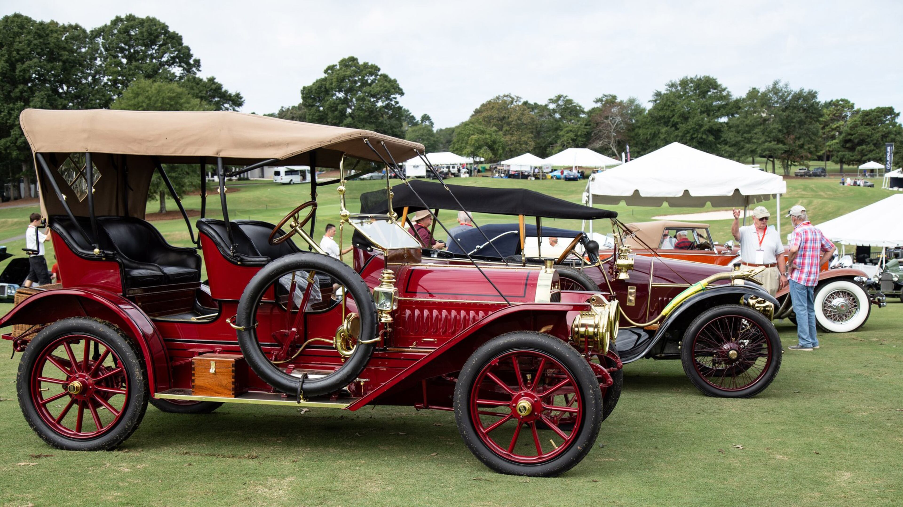 Many unique, rare and valuable antique cars are on display during the Atlanta Concours d’Elegance. STEVE SCHAEFER / SPECIAL TO THE AJC