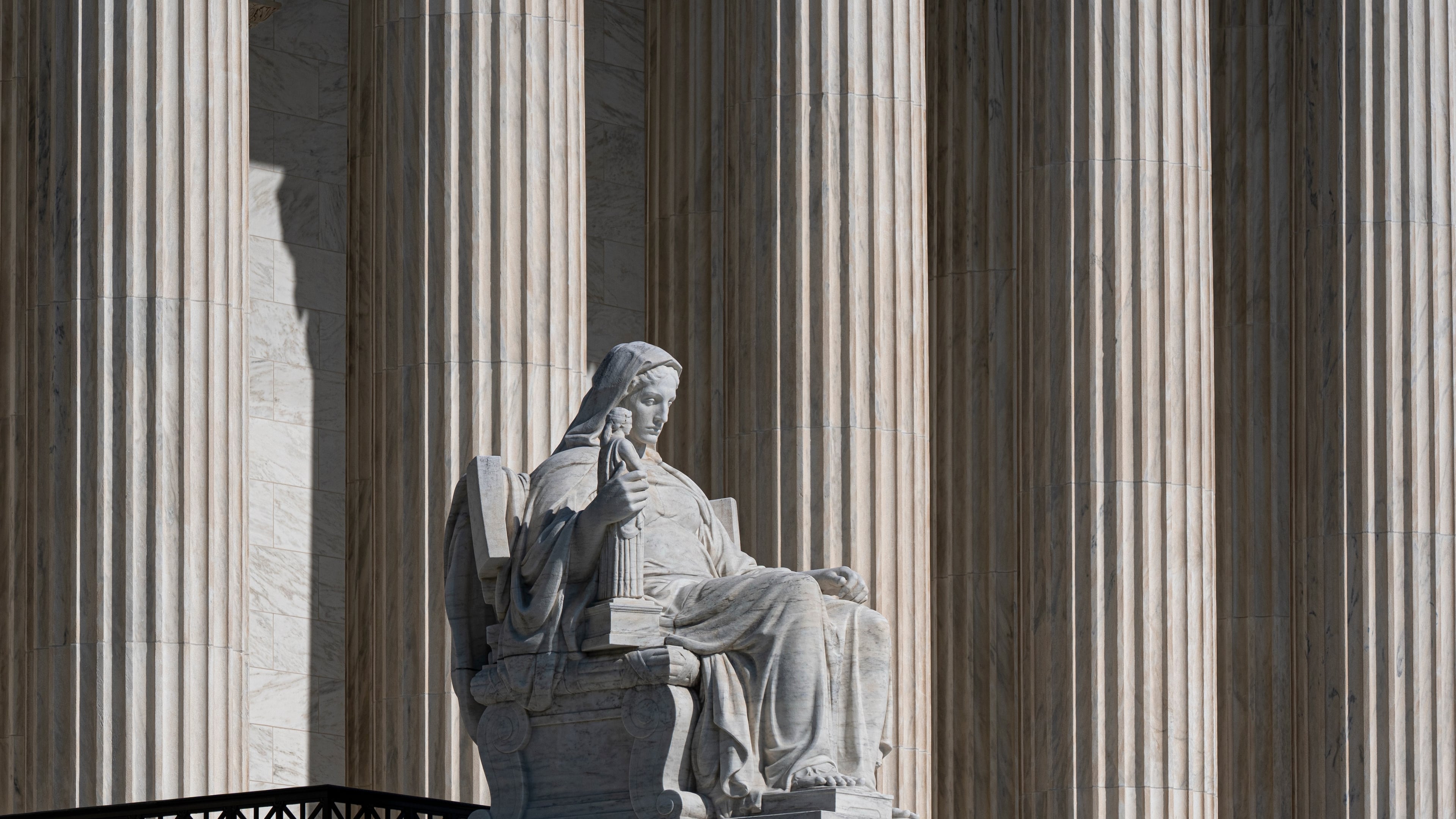 The Supreme Court is seen in Washington, Monday, May 18, 2026. (AP Photo/J. Scott Applewhite)