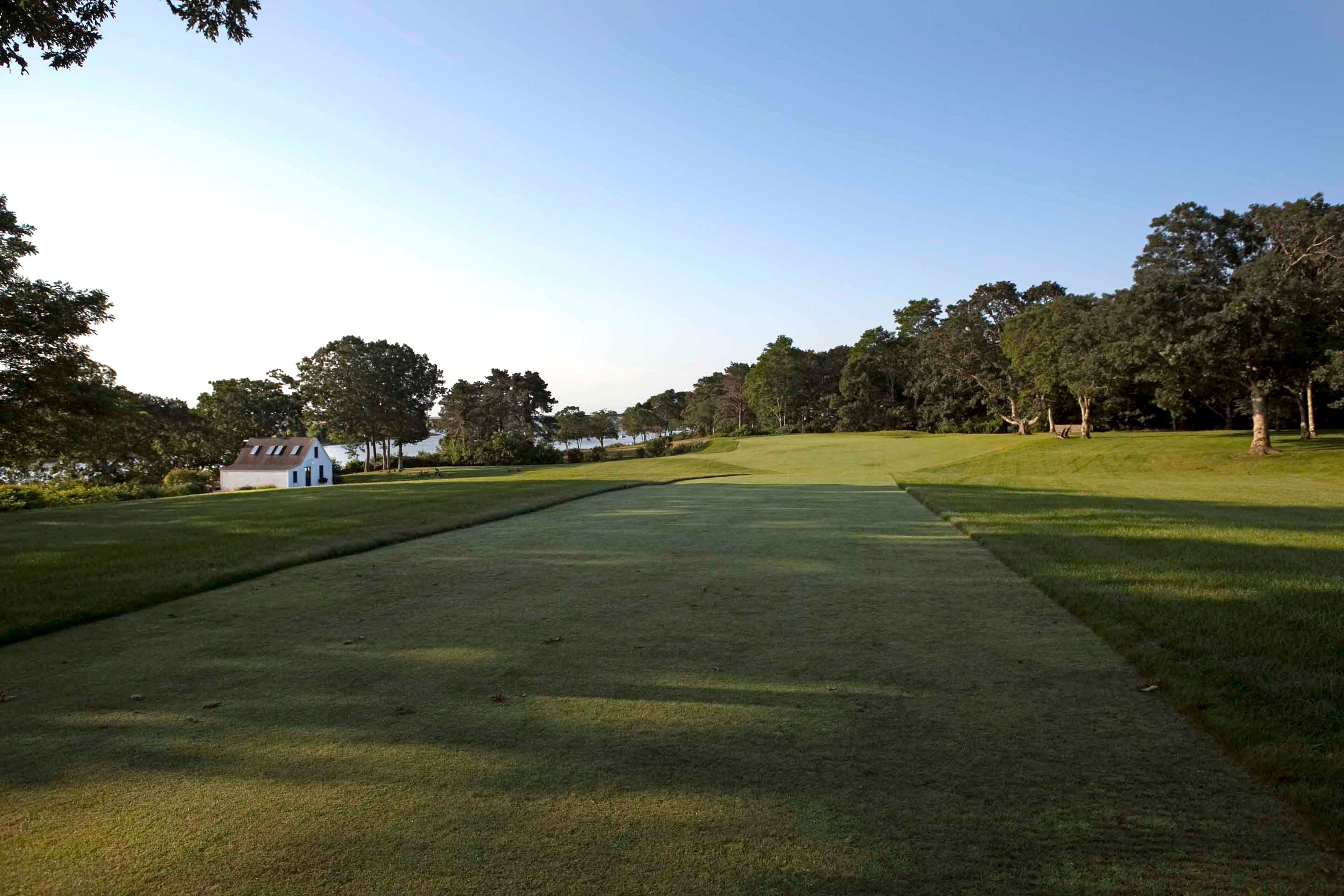 President Barack Obama and his family stayed at Blue Heron Farm in Martha's Vineyard in the summers of 2009-2011. The 28-acre property includes a main house, a smaller house where Secret Service personnel stayed, beach access, a water-view pool and hot tub, a mini-golf course, and tennis and basketball courts. For more information about the home, visit https://www.toptenrealestatedeals.com/homes/weekly-ten-best-home-deals/2013/8-7-2013/.