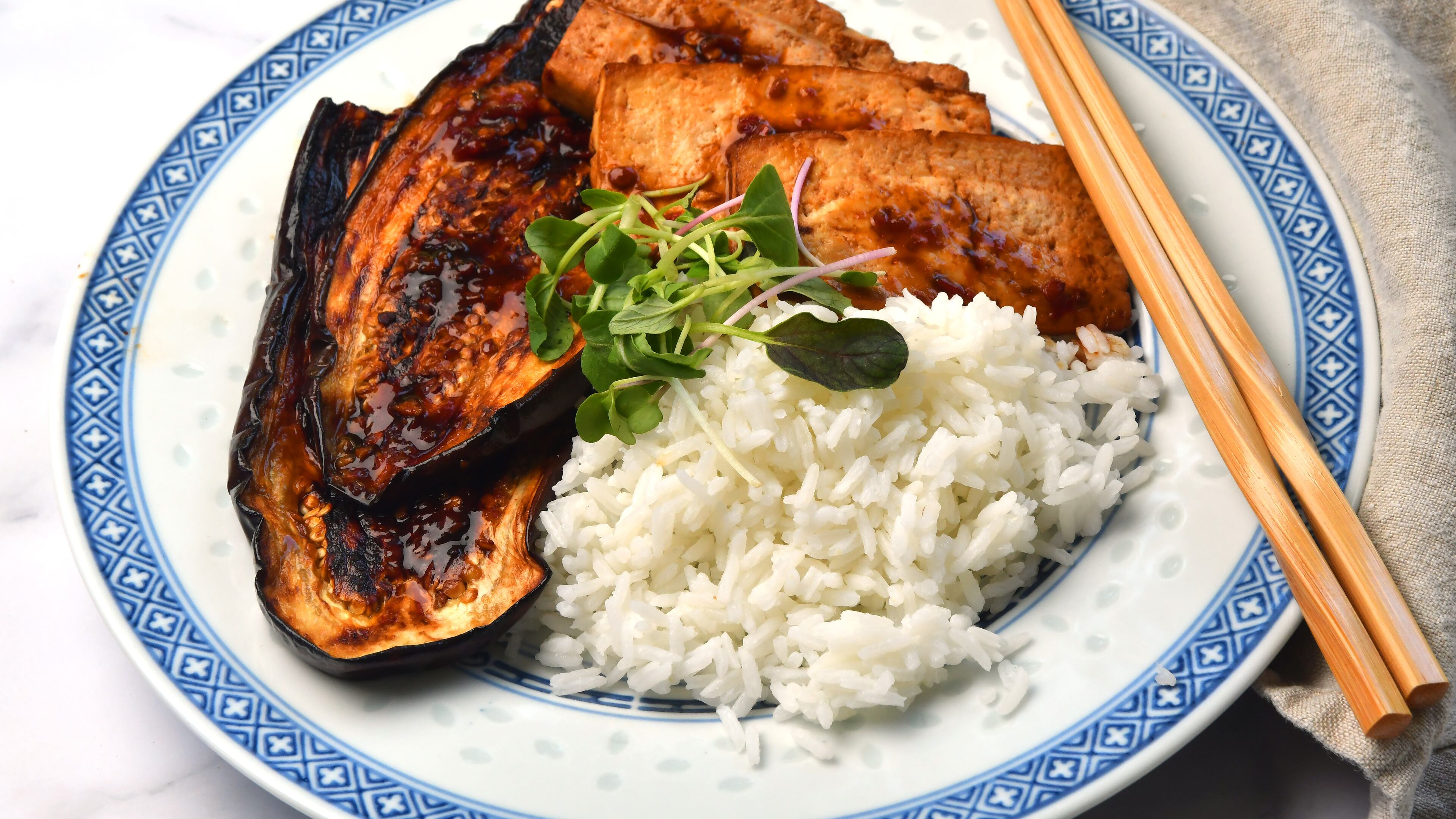 Spicy Broiled Tofu and Eggplant
(CHRIS HUNT FOR THE ATLANTA JOURNAL-CONSTITUTION)