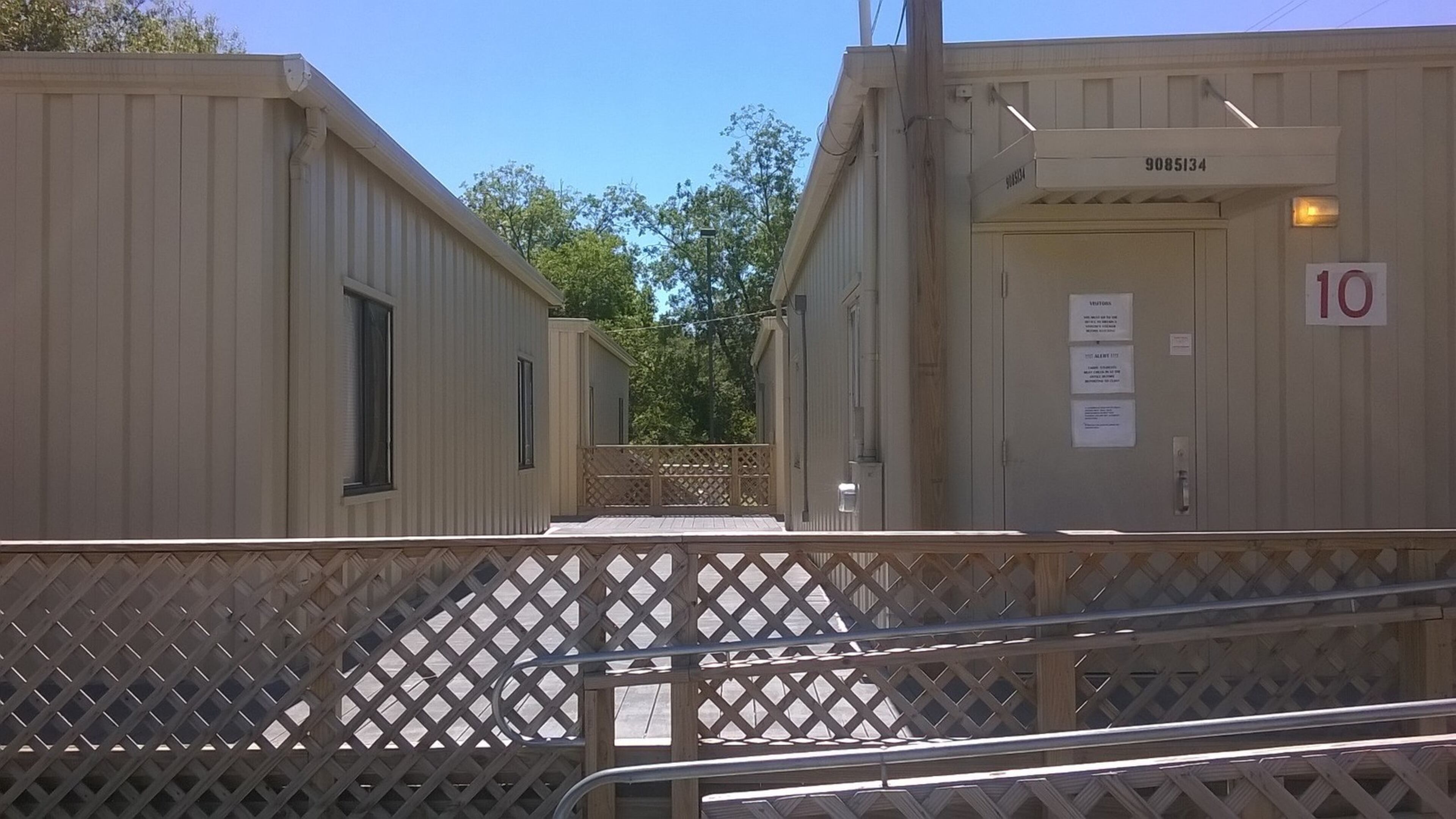 The trailers at Harmony Leland Elementary School in Mableton are the subject of complaints from many parents due to overcrowded conditions. Cobb County school officials propose constructing a replacement Harmony Leland Elementary School with funds from a Special Purpose Local Option Sales Tax if it passes on March 21. AJC File Photo