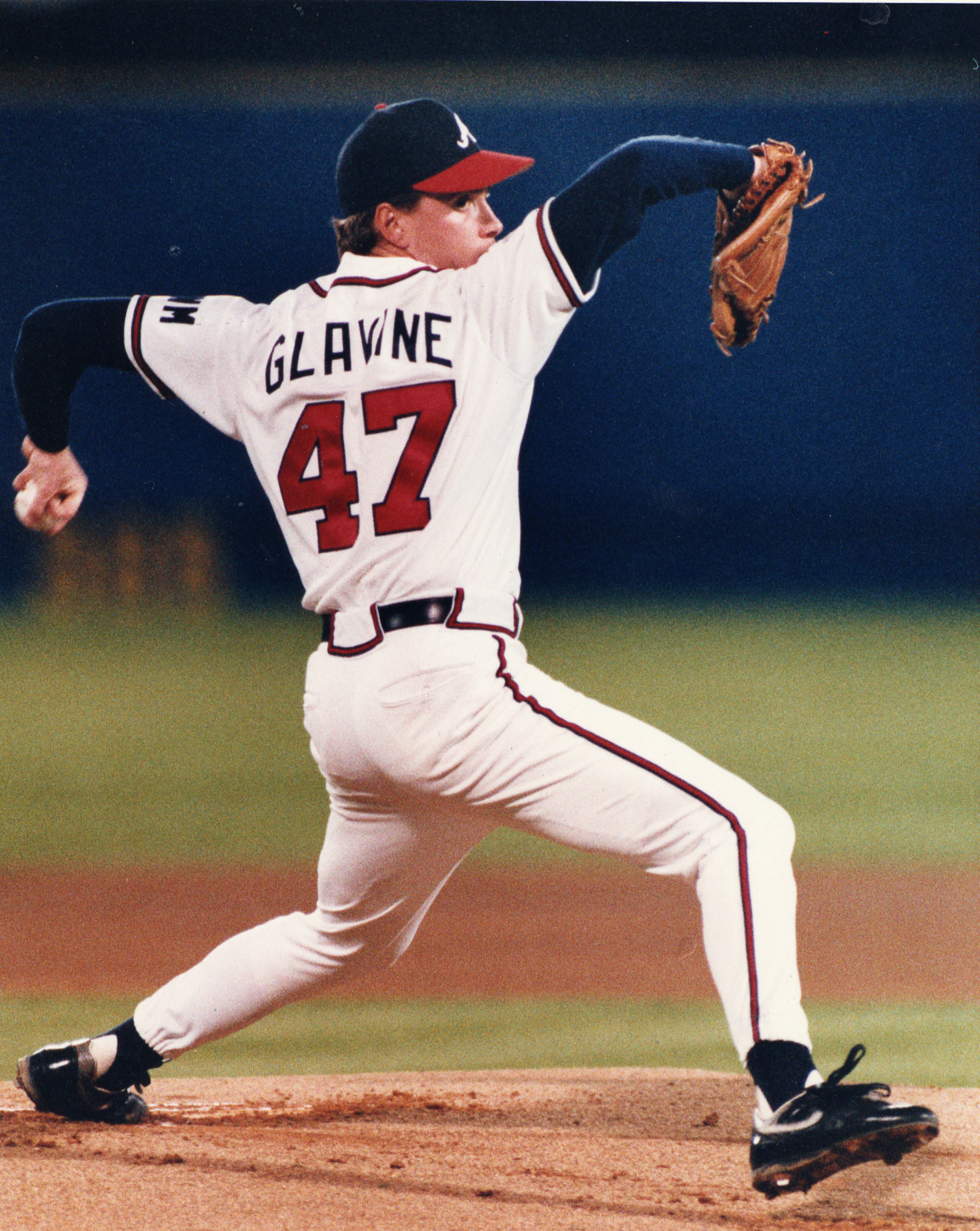 Glavine works in the 5th game of the 1991 World Series.