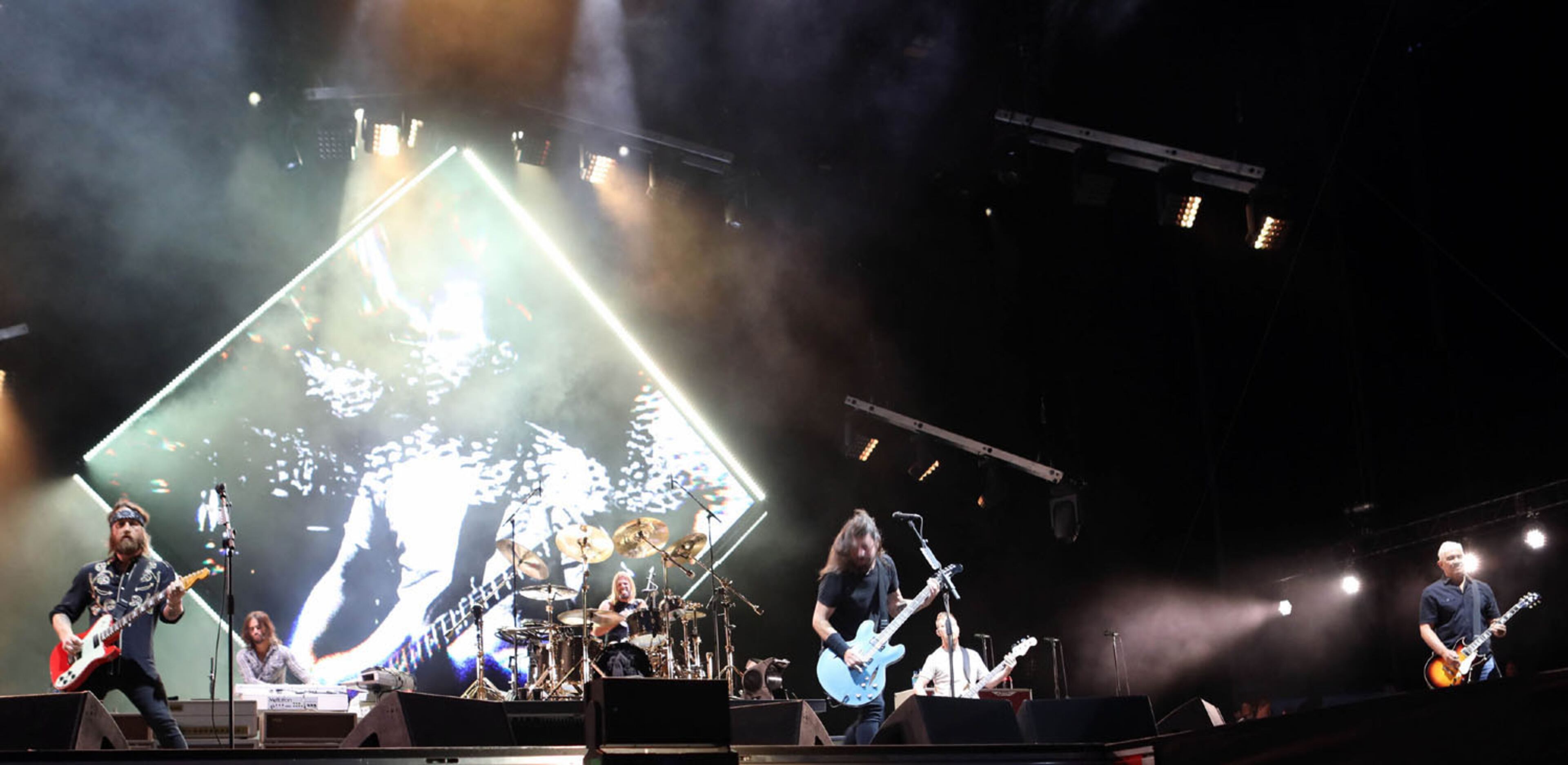Foo Fighters brought their Concrete and Gold Tour to Georgia State University Stadium (the former Turner Field) for a rocking concert in front of 31,000 fans on Saturday, April 28, 2018. The Struts opened the show.Robb Cohen Photography & Video /RobbsPhotos.com