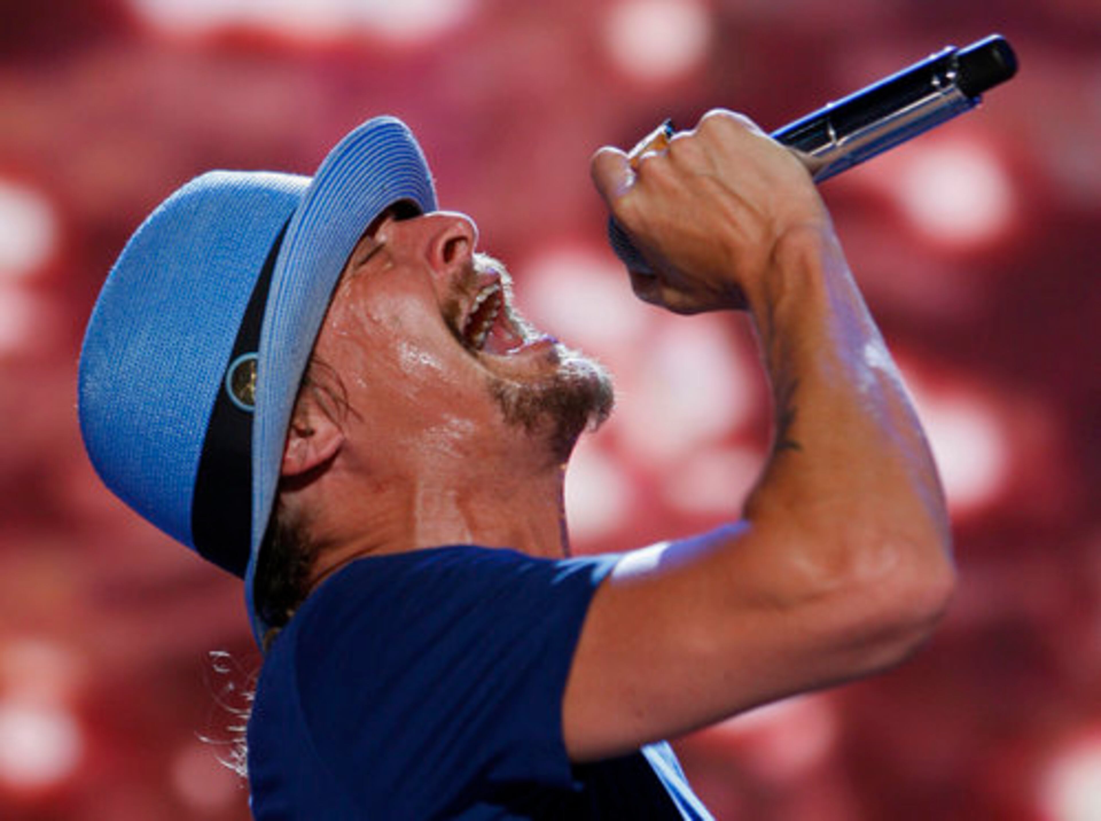 Kid Rock performs during the CMA Music Festival.