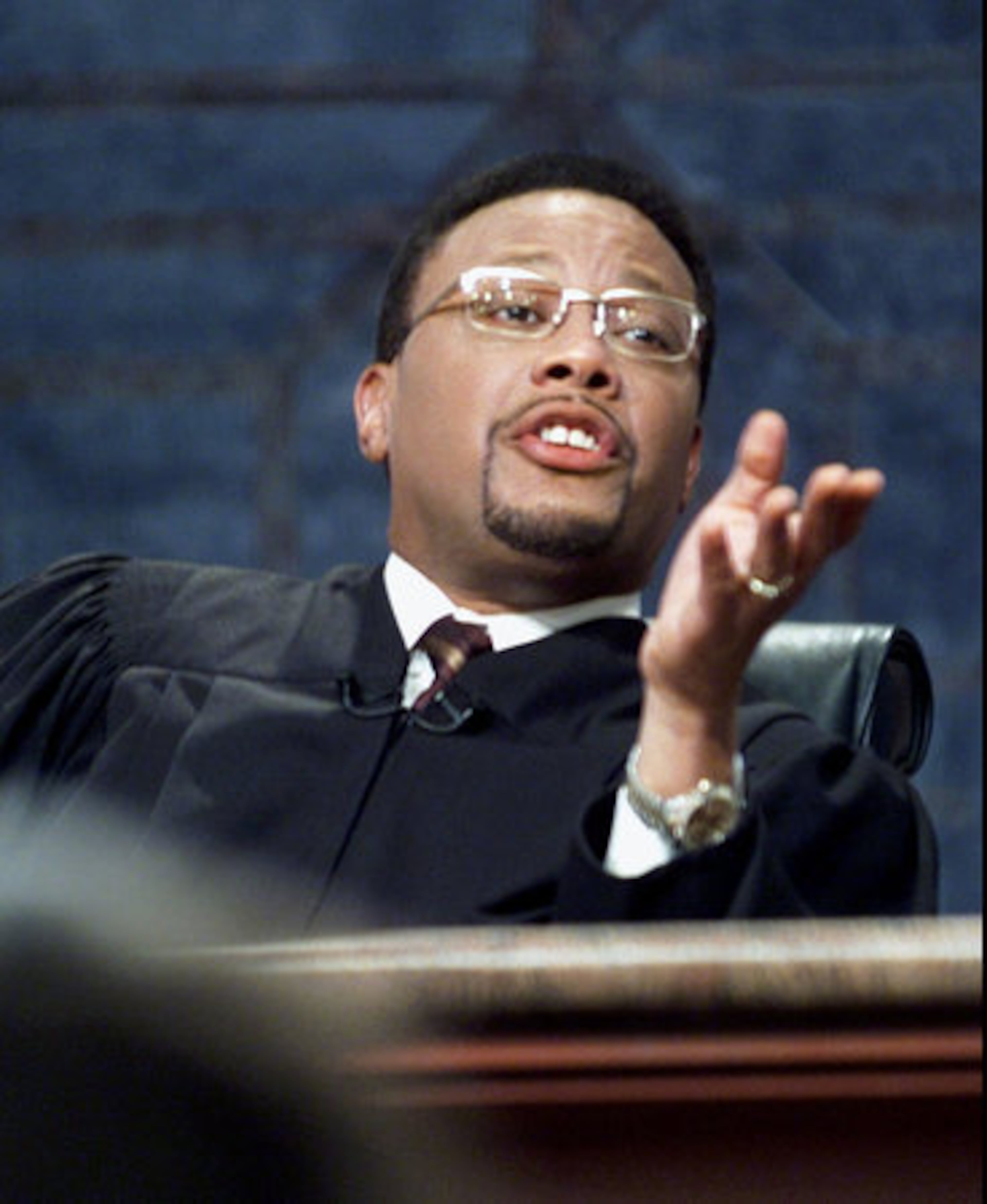 JUDGE GREG MATHIS: The Detroit native often references his past -- being in a gang and being arrested several times -- when dealing with troublemakers on his show. Before becoming a household name, he served five years as a superior court judge in Michigan.