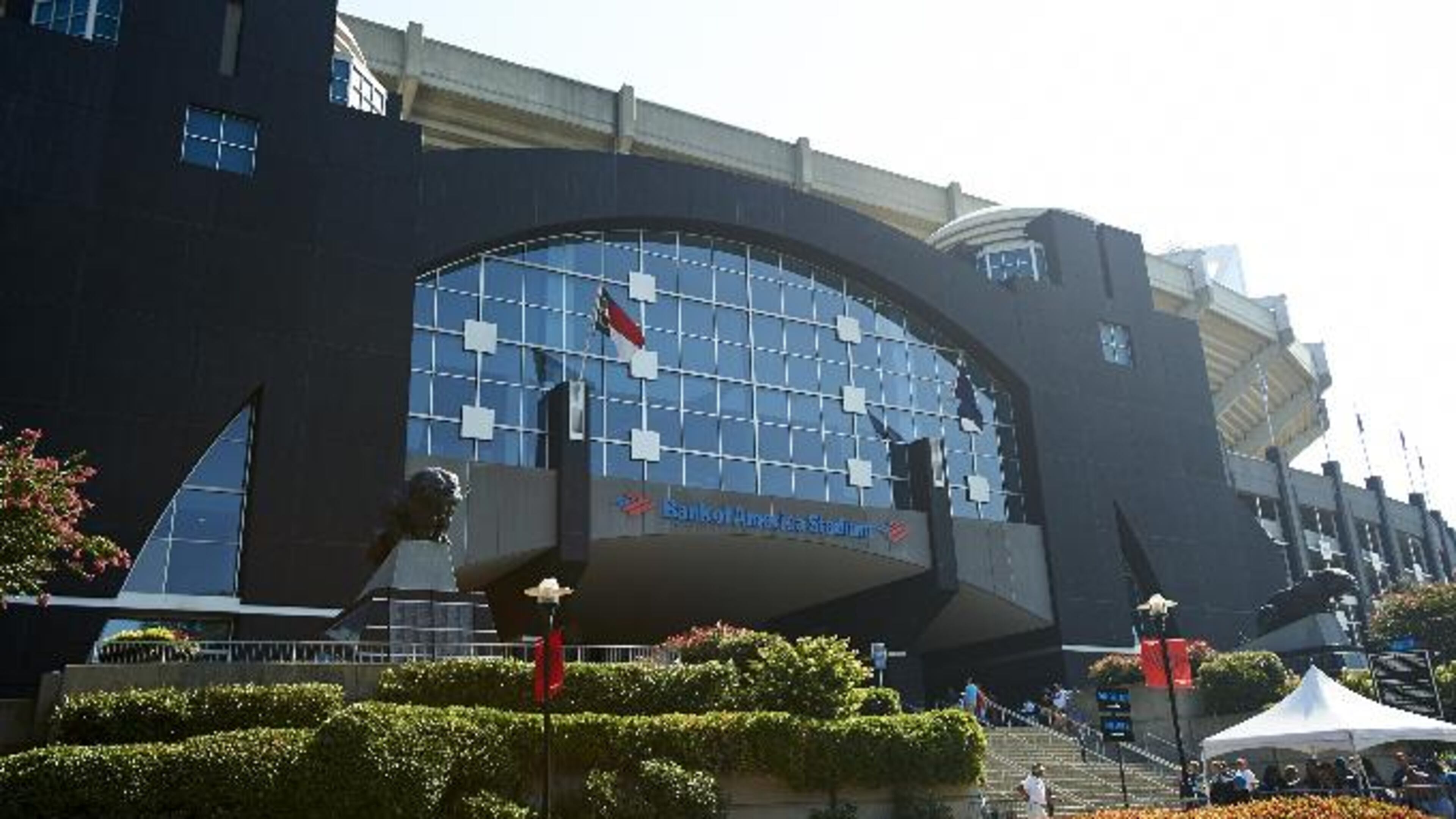 File photo of Bank of America Stadium in Charlotte, North Carolina.