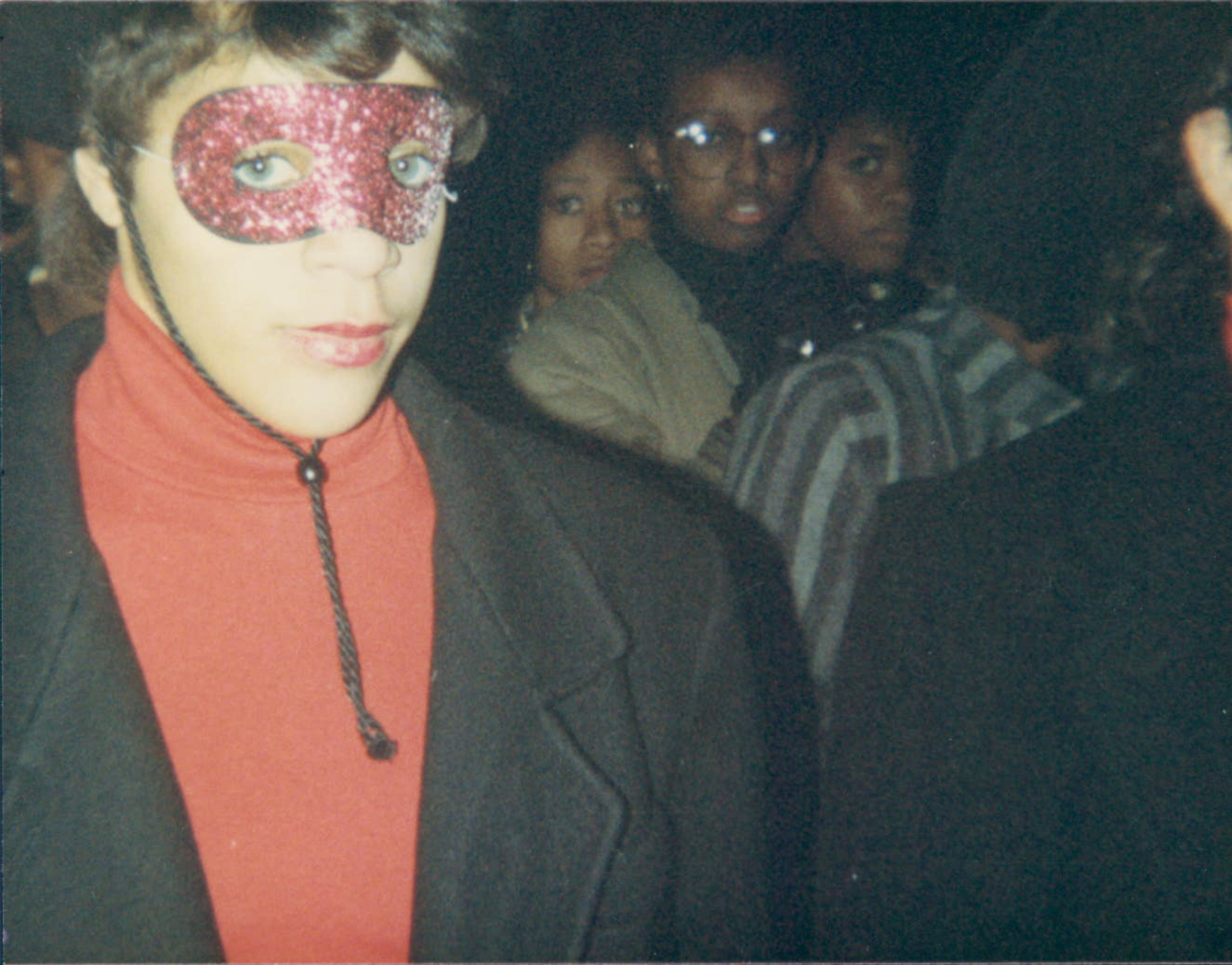 The flair was also reserved for the Alpha Lambda Pyramids at North Carolina Central University. A Pyramid from the Spring 1989 line can't hide behind her jewel encrusted mask.